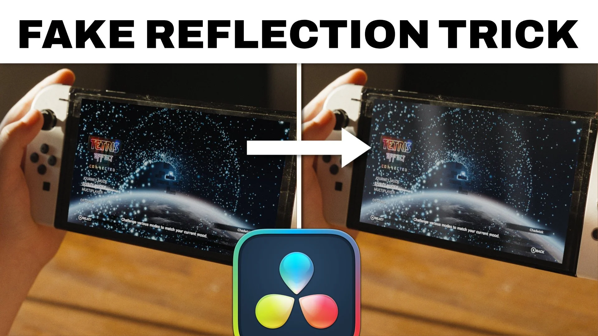 Screen Replacement with Fake Reflections