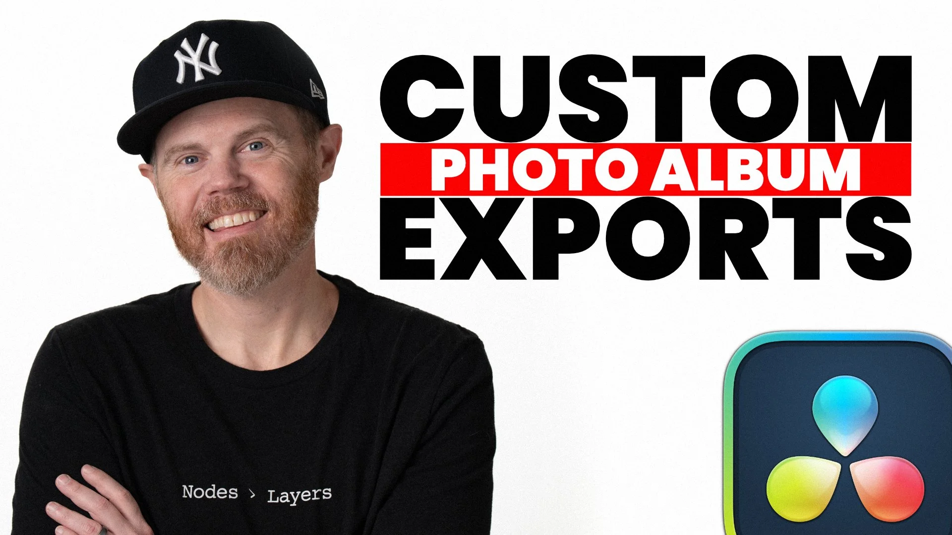 Resolve Photo Album Export Settings