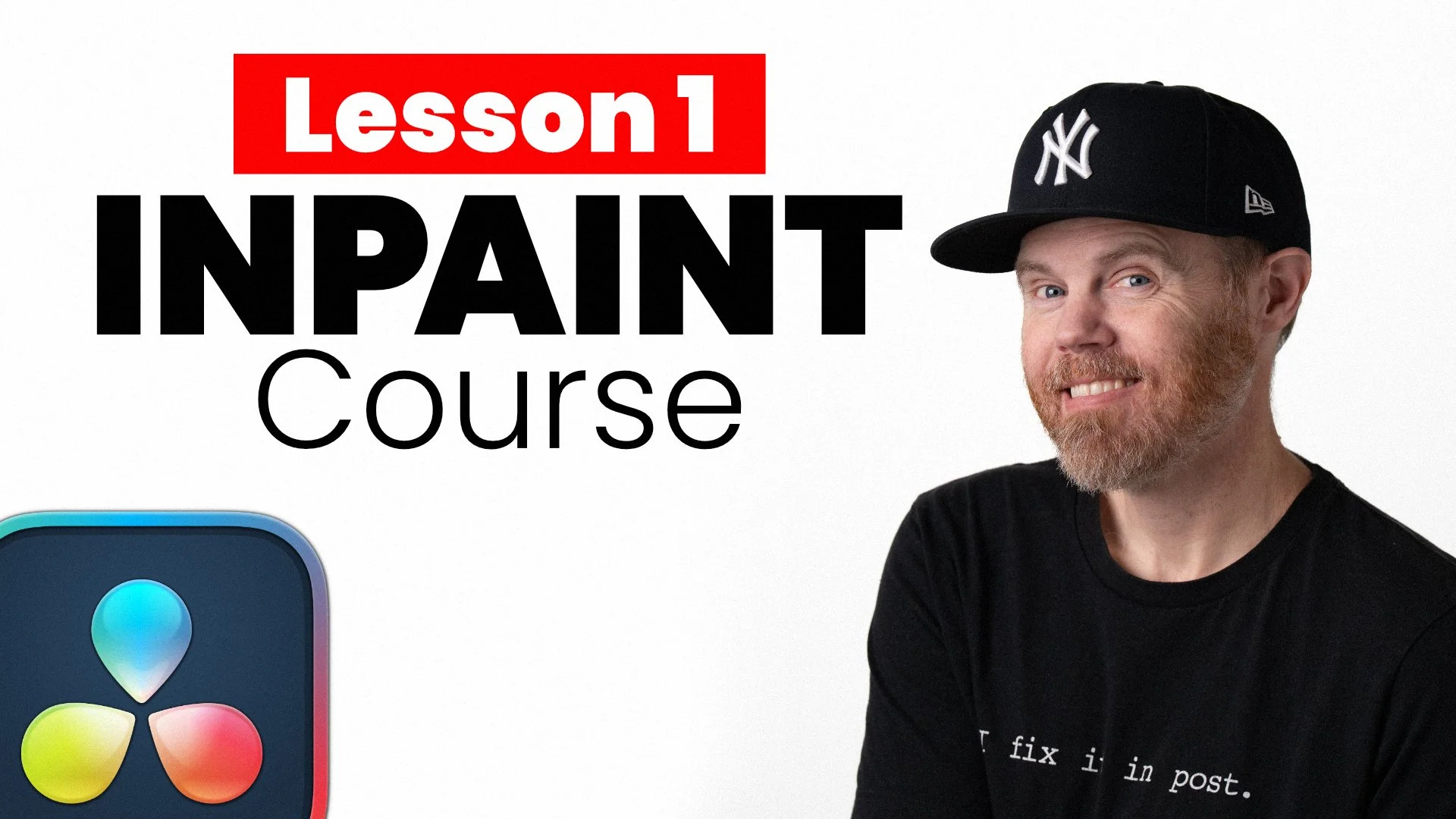 Free 5 Part Inpainting Course for Fusion