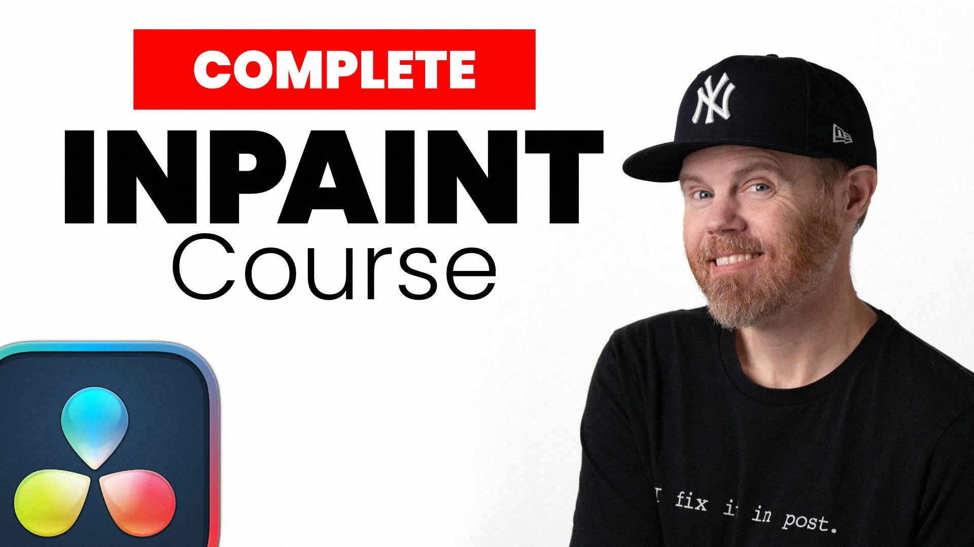 Free 5 Part Inpainting Course for Fusion
