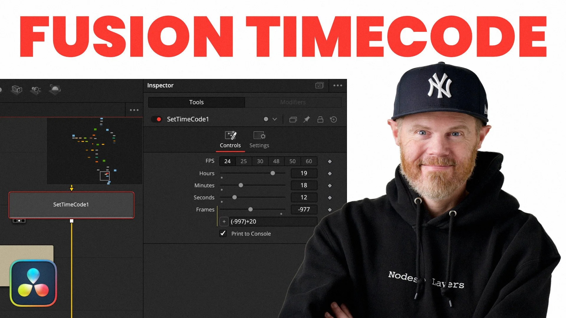 Set Fusion Timecode