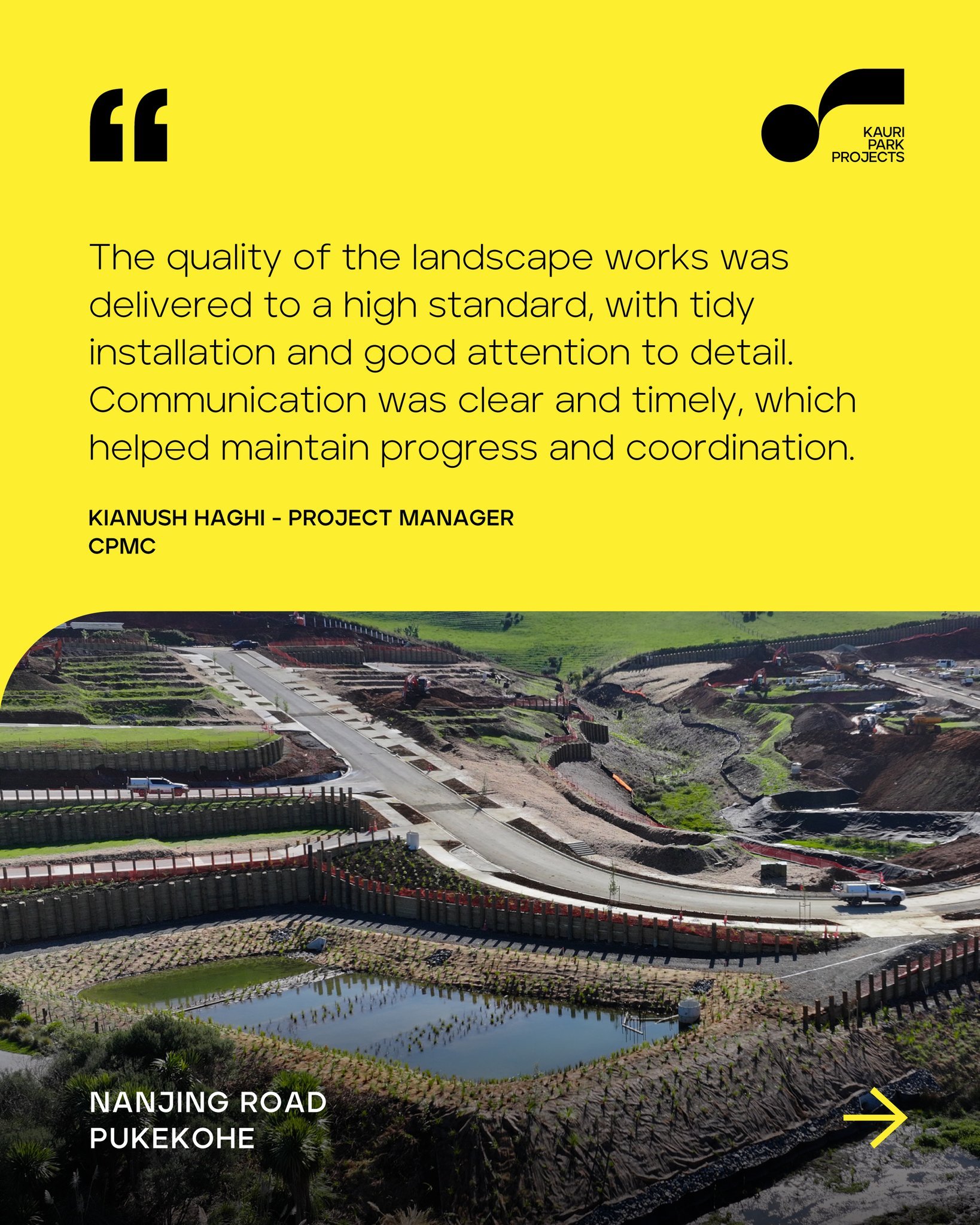 Feedback like this reflects the work our passionate team put in every day. 

For us, the work goes beyond getting plants in the ground. Every stage is important, from planning through to planting and project delivery, supported by high quality, safet