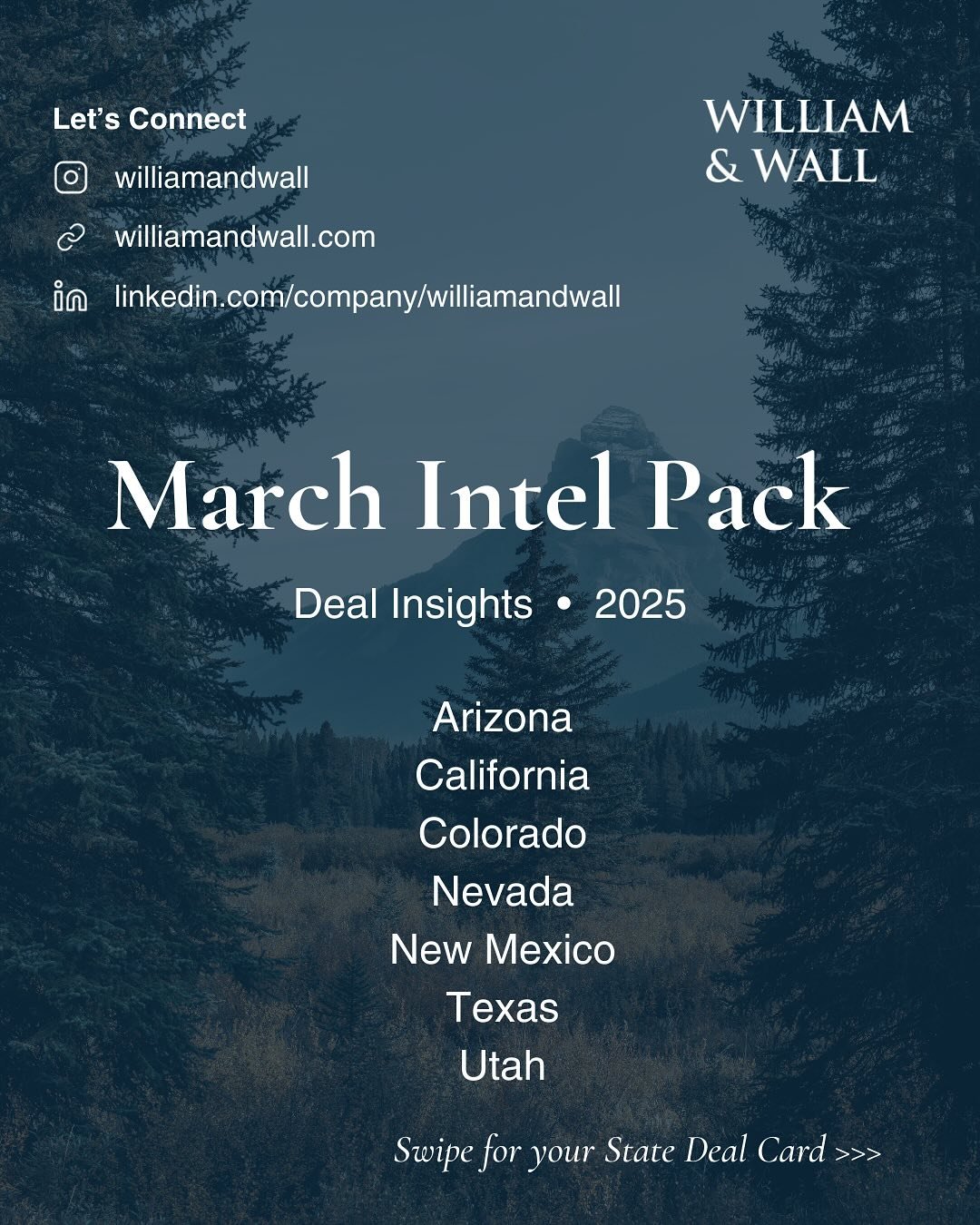 March Drop is Live 🚀. Intel packs from Texas to Cali, designed for business leaders who stay ahead. Swipe to pick your state deal card. Link in bio.
.
.
.
#DealDrop #OperatorPack #BizForSale #PrivateEquityMoves #WilliamAndWall #CorporateValuation #M