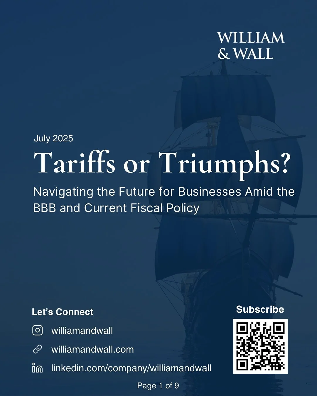 How will the BBB and 2025 tariffs impact businesses and operating strategies? We are pleased to present our July Policy Impact Report, which breaks it down for middle market owners.
.
.
.
#MergersAndAcquisitions
#InvestmentBanking #PrivateEquity