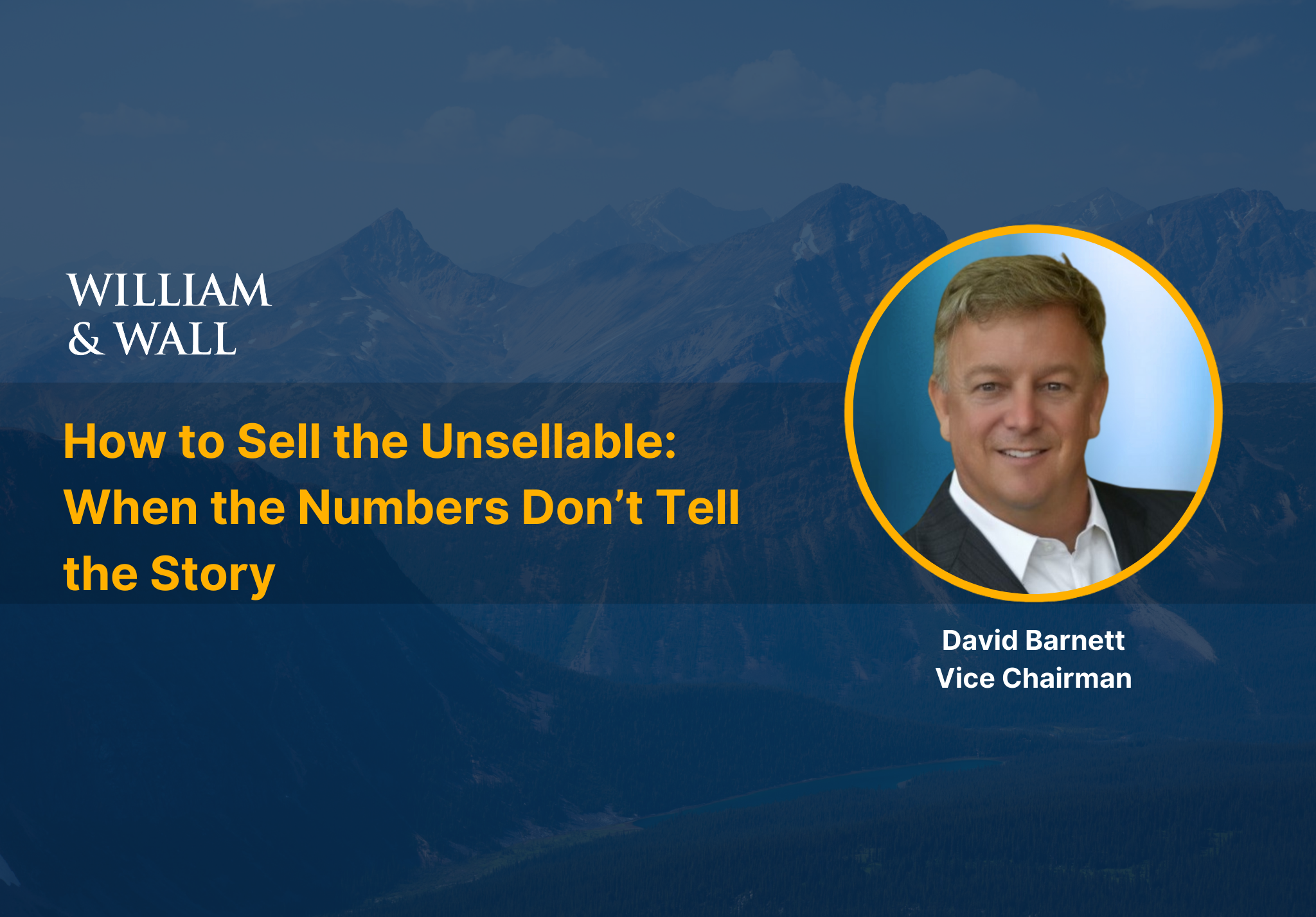 How to Sell the Unsellable: When the Numbers Don’t Tell the Story