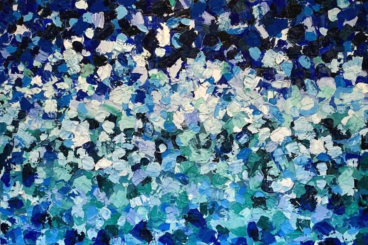 "Mar" 2020, Acrylic on Canvas, SOLD