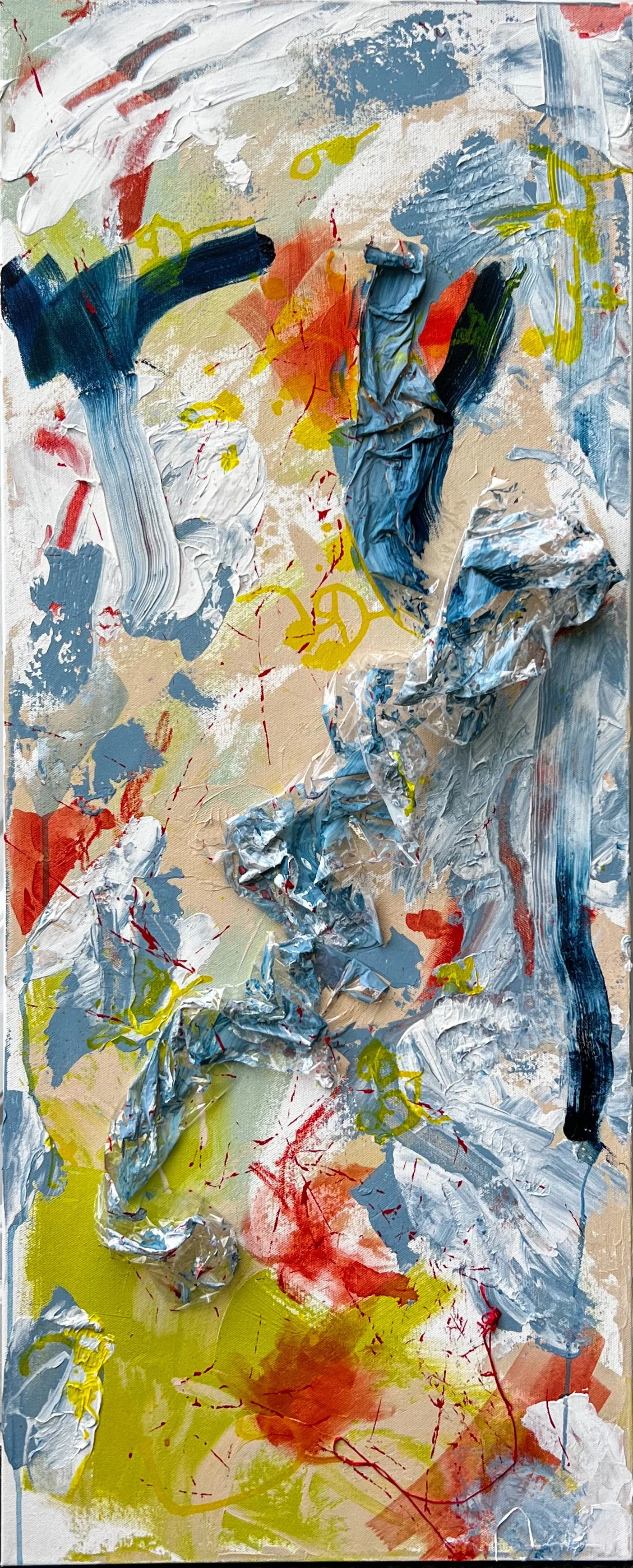 "Blowing Bubbles" 16" x 40"