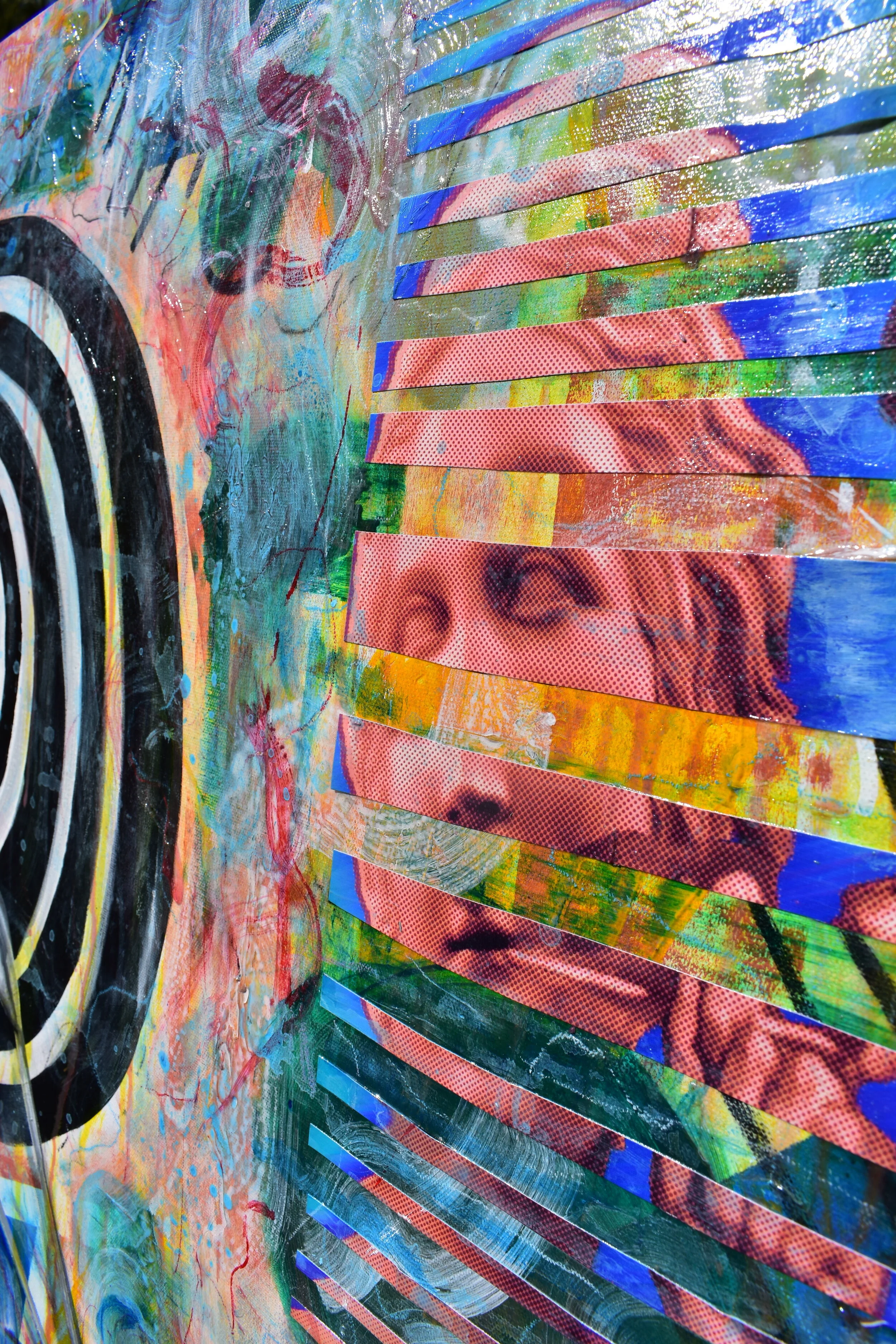 "Disillusioned" Mixed Media, 24 x 30, SOLD