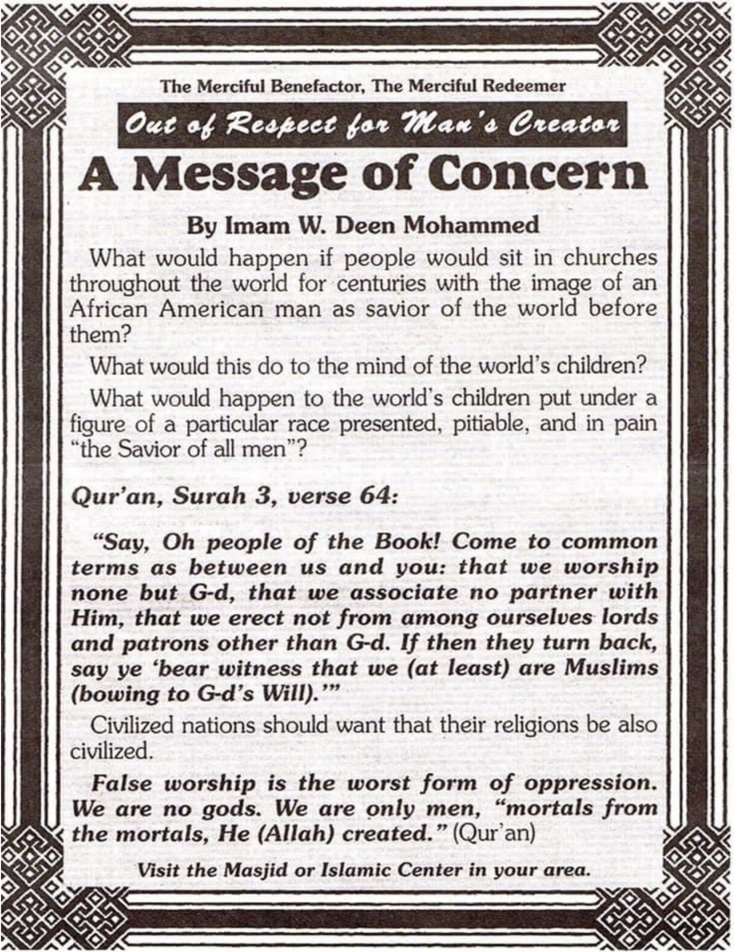 Episode 03: “A Message of Concern”