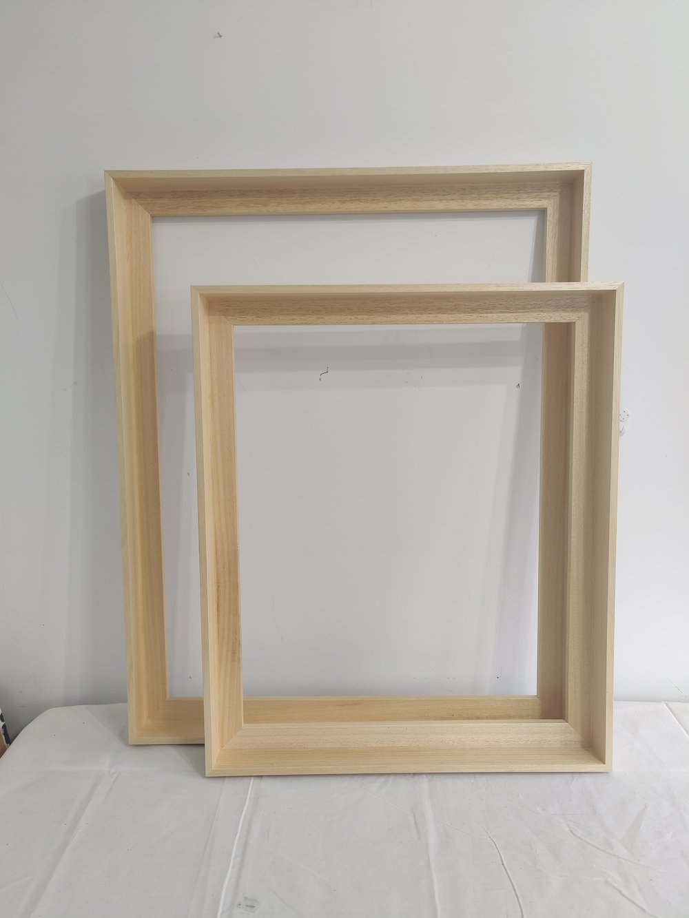 Wide Natural Brown Reclaimed Wood Picture Frames – Mutual Adoration + POST