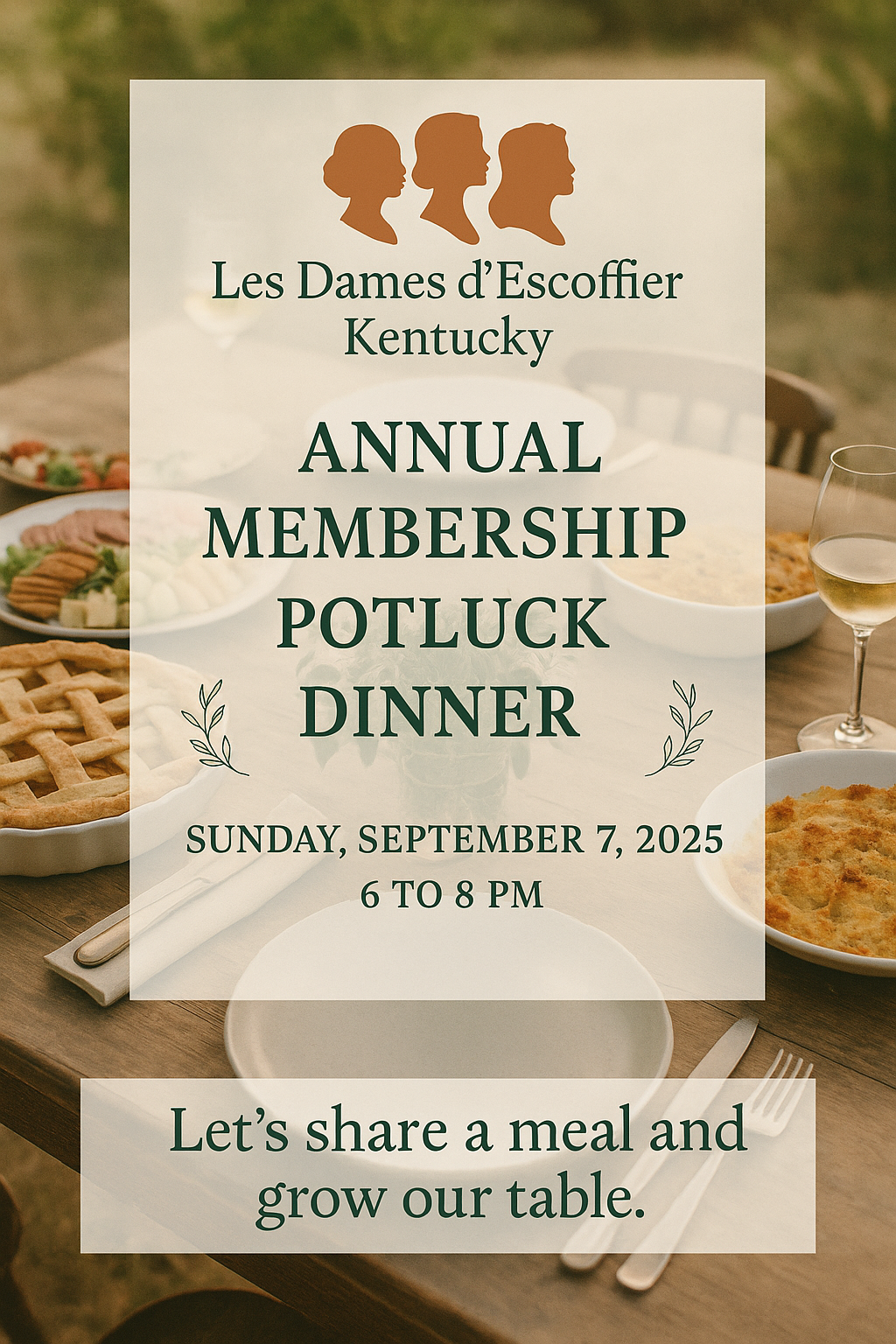 Annual Member Meeting & Potluck