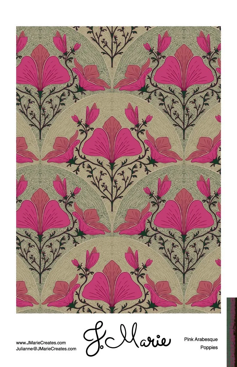 JMarie.Pink Arabesque Poppies-01.jpg