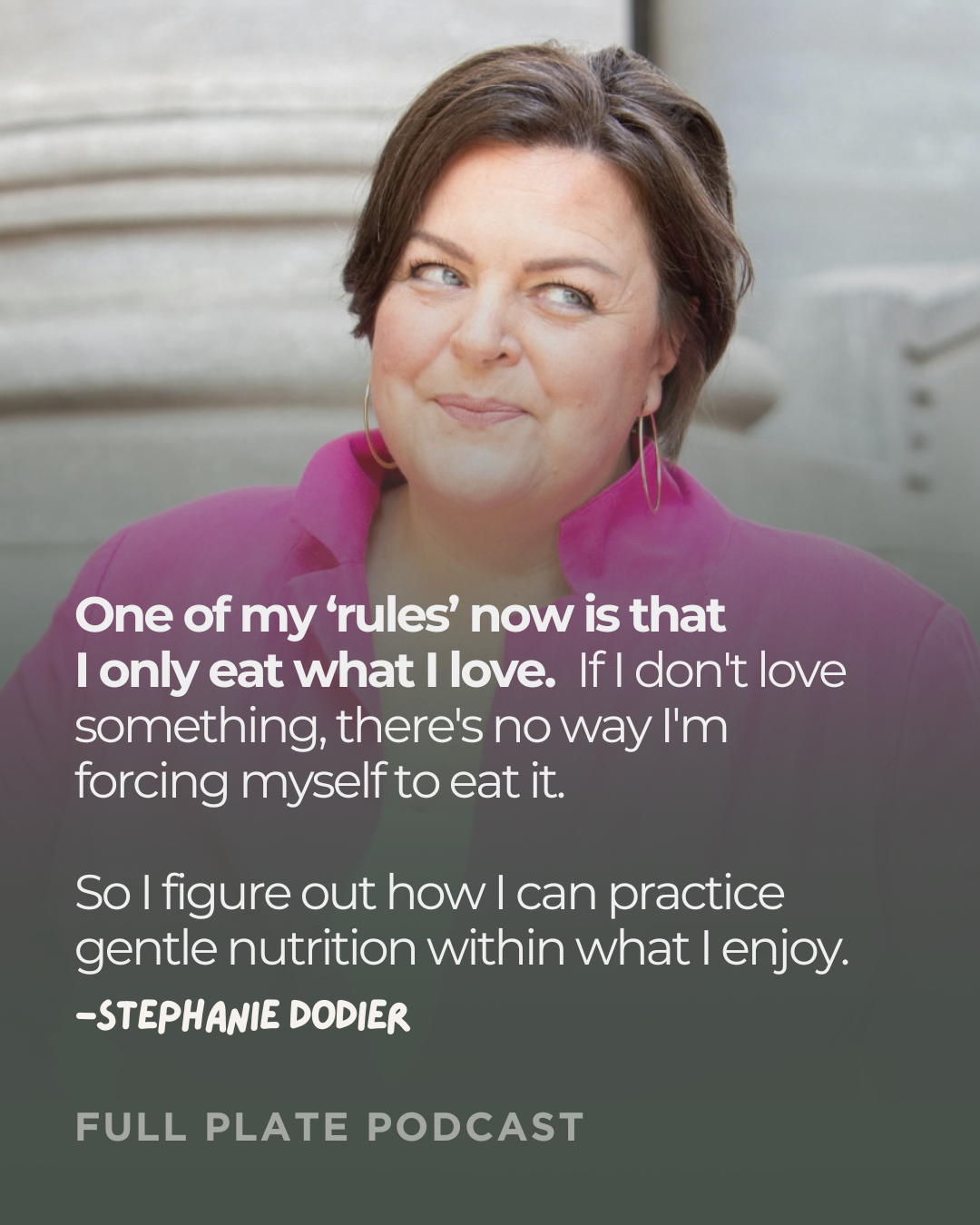 #230: You Understand Diet Culture, So Why Do You Still Hate Your Body? with Stephanie Dodier