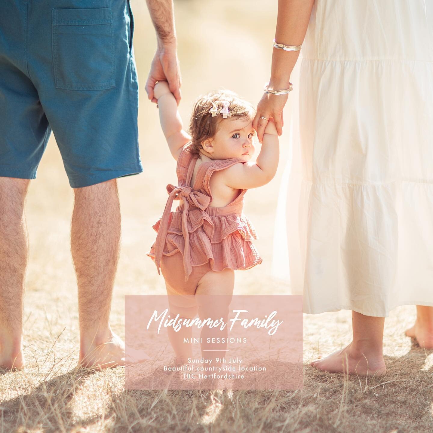 Midsummer Family | Mini Sessions | Sunday  9th July 2023

Super fun, loving and relaxed mini sessions! 

Booking now, scroll for full details | sessions limited | link in bio

#summer #familyminisession #countryside #minishoot #ashridge #hertfordshir