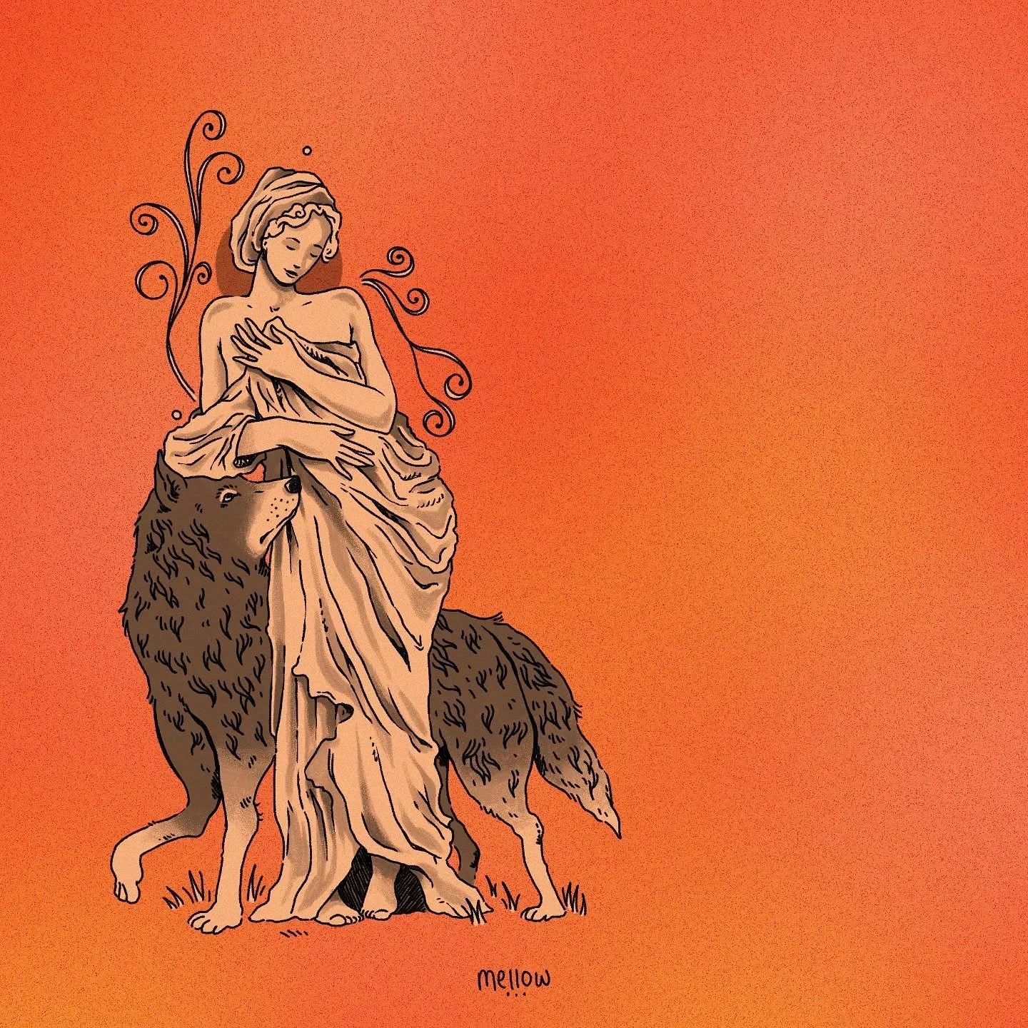 The posing of the woman in this flash is based on a statue I saw whilst in Florence. Classical art and painting has always been a favourite of mine, needless to say everything I saw when I was away was very inspiring. I'm hoping to produce more flash