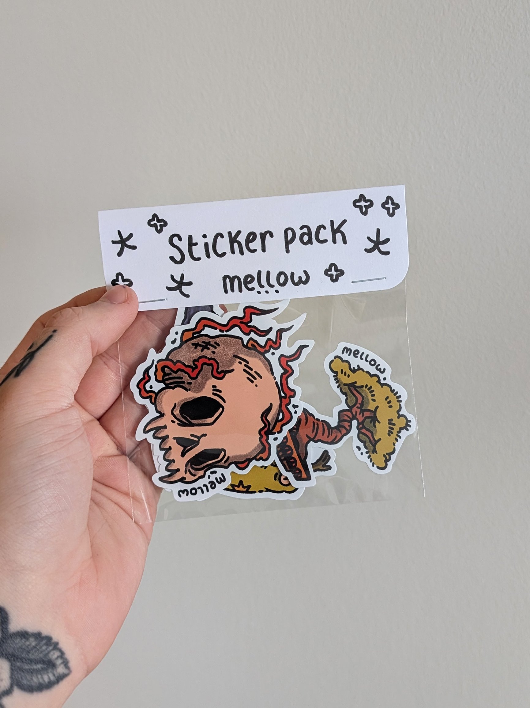 The mellow sticker pack