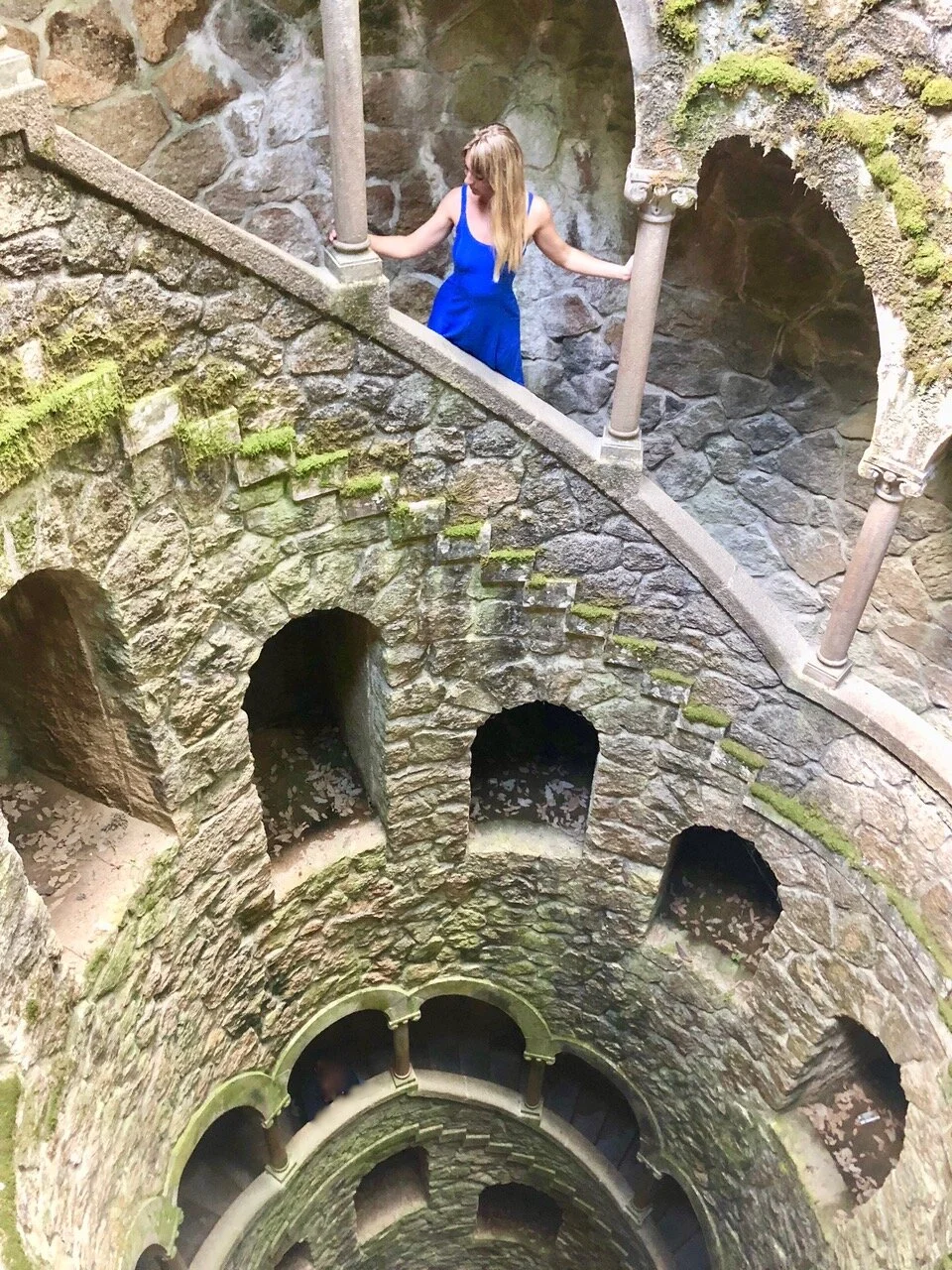 A staircase to nowhere.
