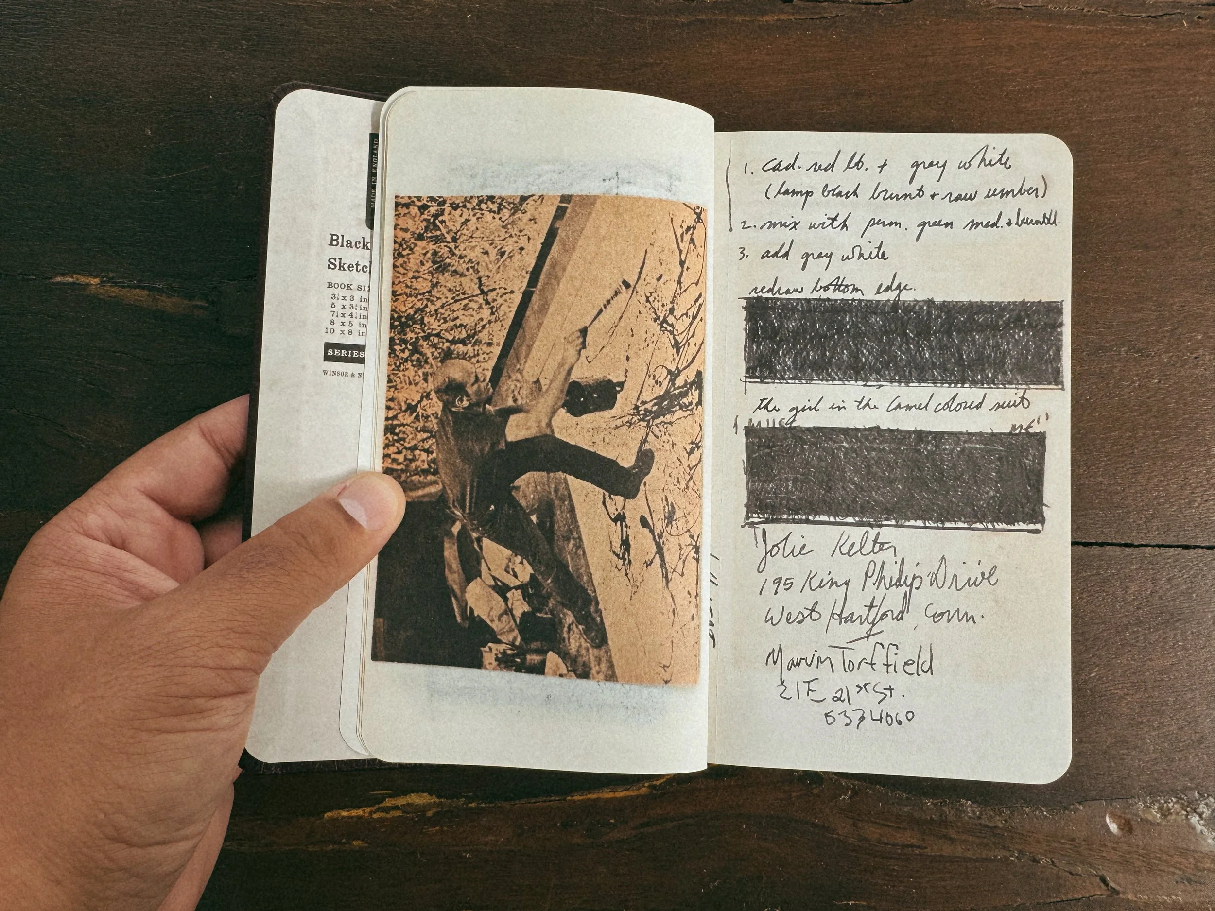 Notebook Sept. 1964–Sept. 1967 by Brice Marden