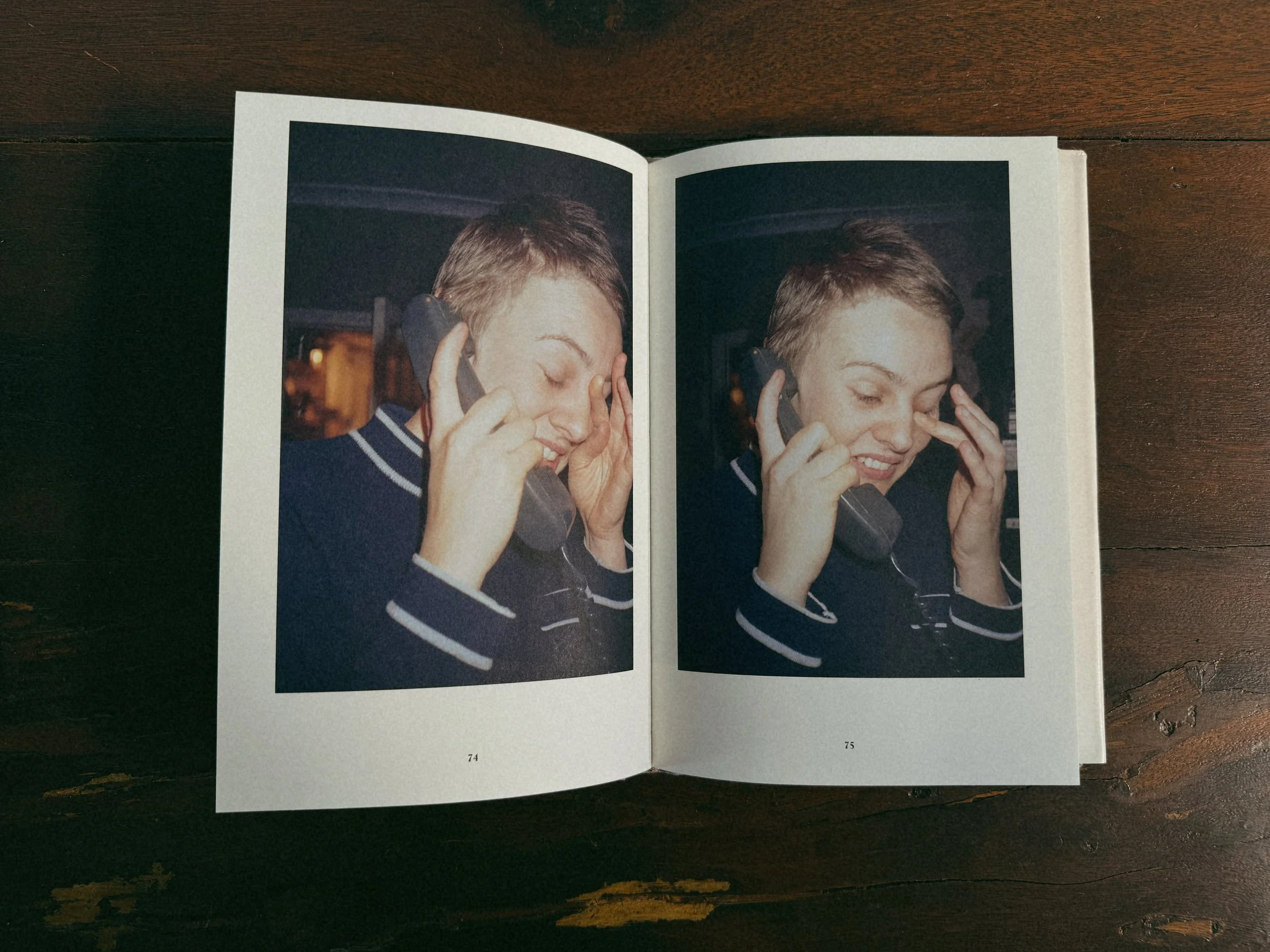 Ruth on the Phone by Nigel Shafran