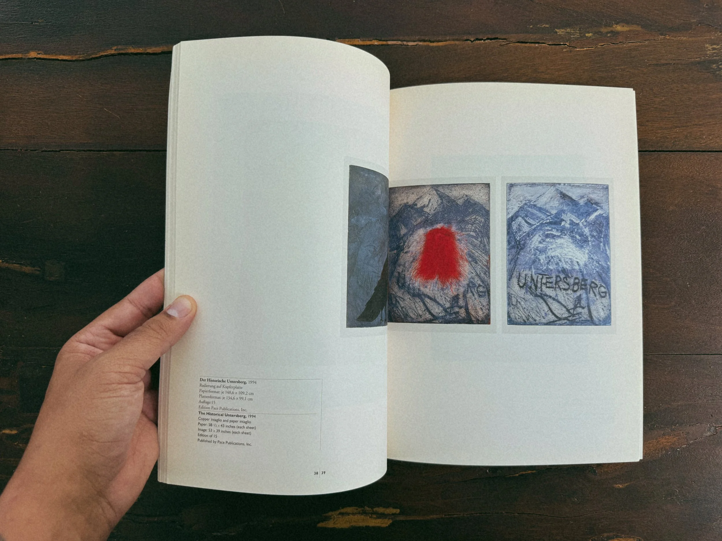 Untersberg, 1993-1994 by Jim Dine