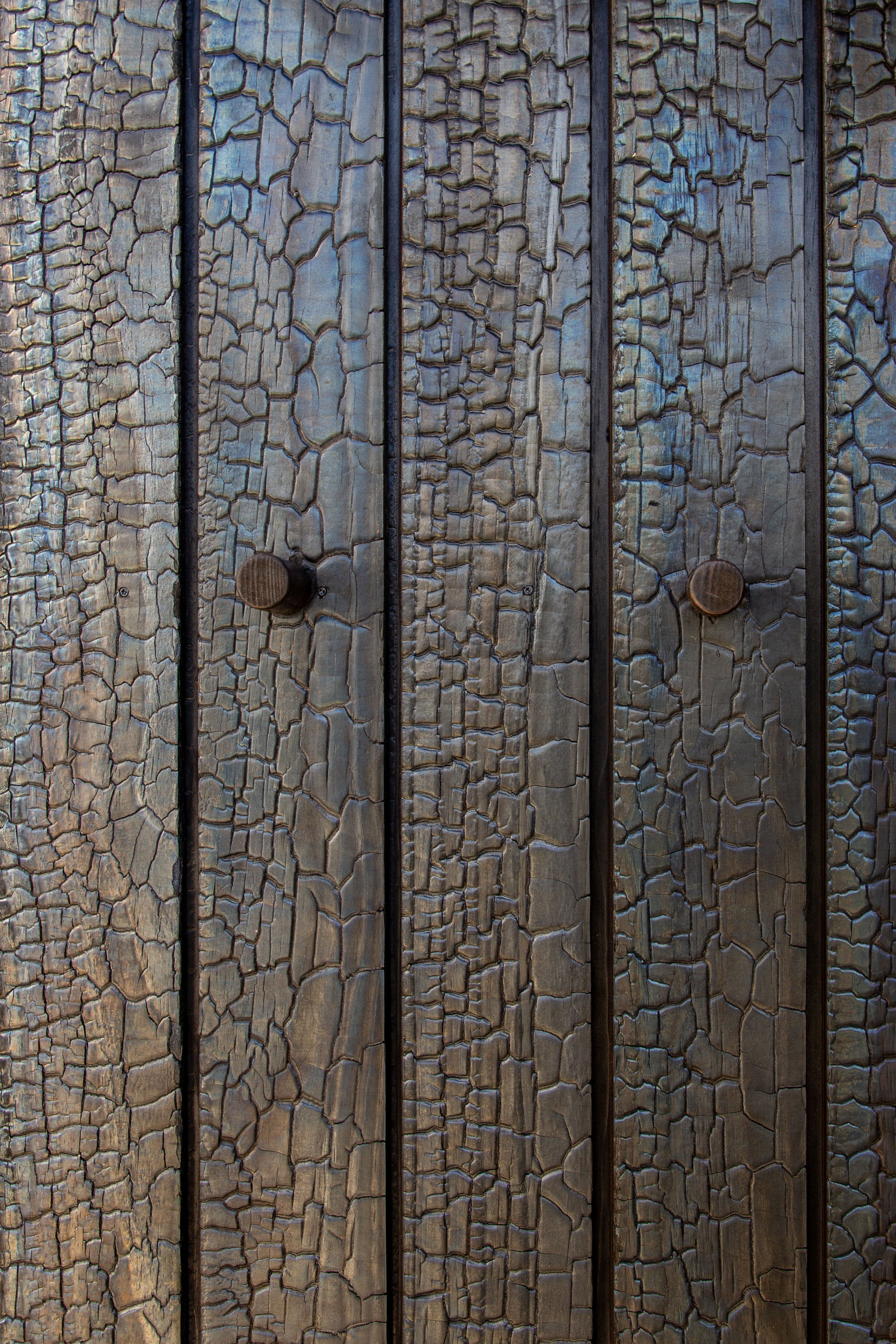Yakisugi texture and tone is an added benefit to its hardwearing and longlasting nature