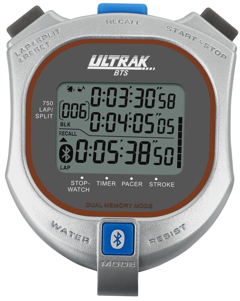 thumbnail image 2 of Seiko SVAS013 Gray Stopwatch – S149 Printer Quartz Sports Timer, New In Box 2 of 3
