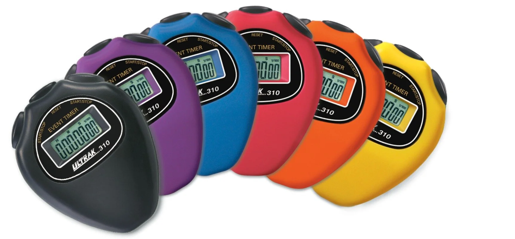 Robic SC-505W Stopwatch With 12 Memory Recall - Professional Sports Timing Black