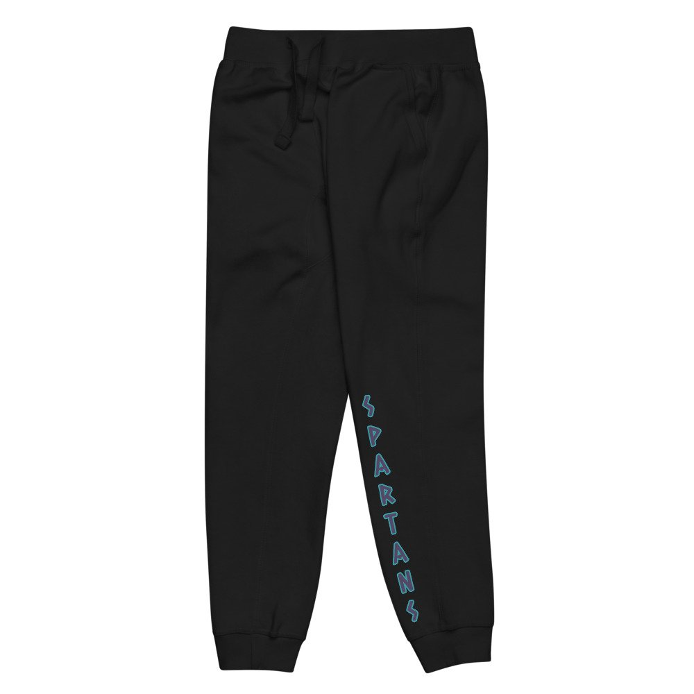 unisex-fleece-sweatpants-black-front-left-620c4f7b7b04c.jpg