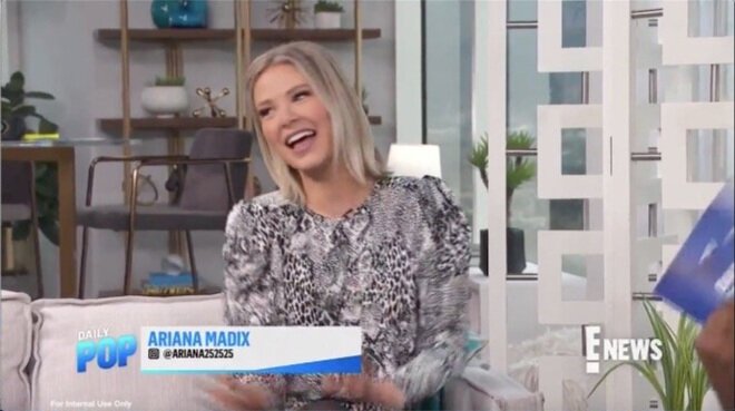 Skin Cancer Foundation celebrity spokesperson Ariana Madix on E! Daily Pop