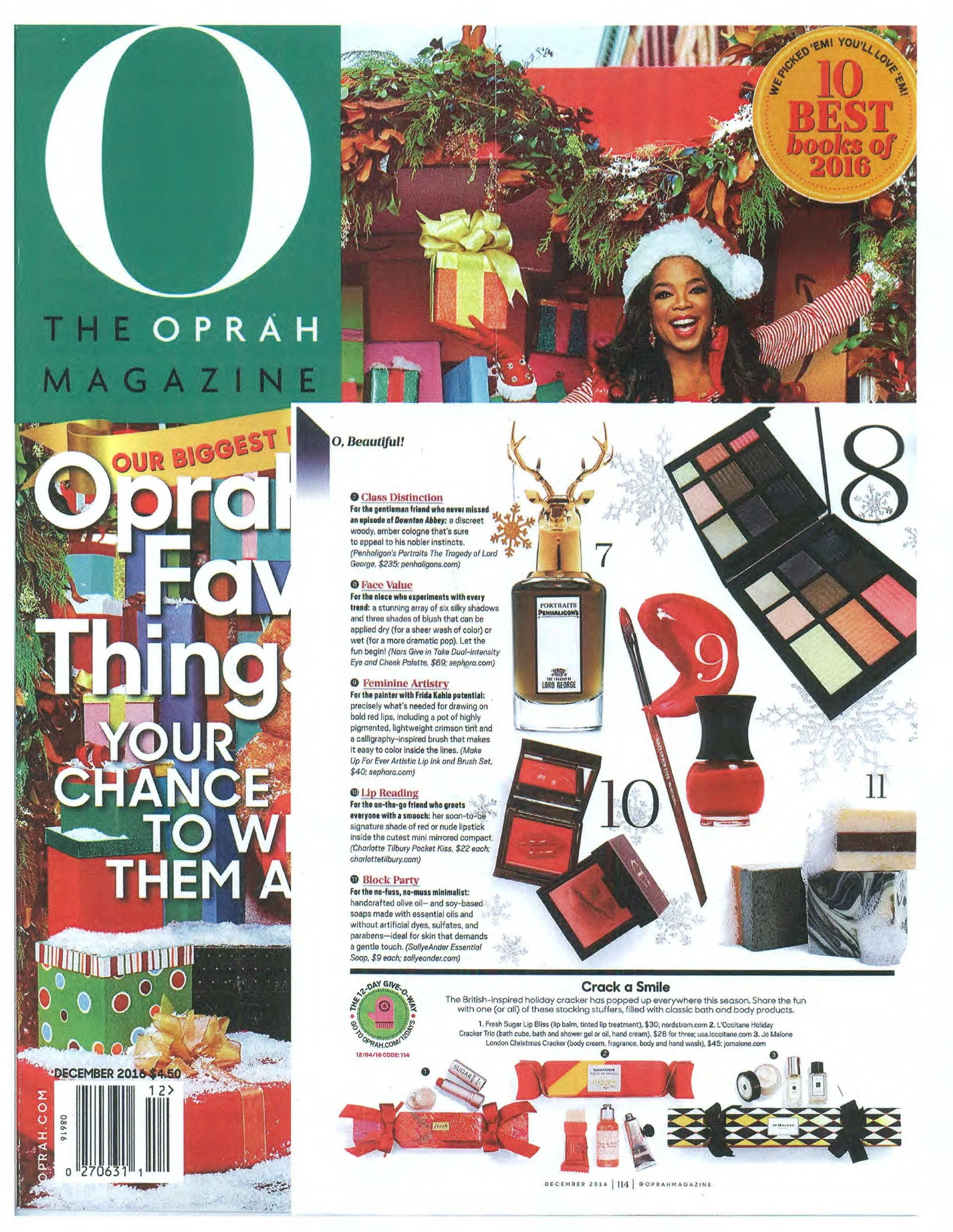 Penhaligon's featured in O, The Oprah Magazine