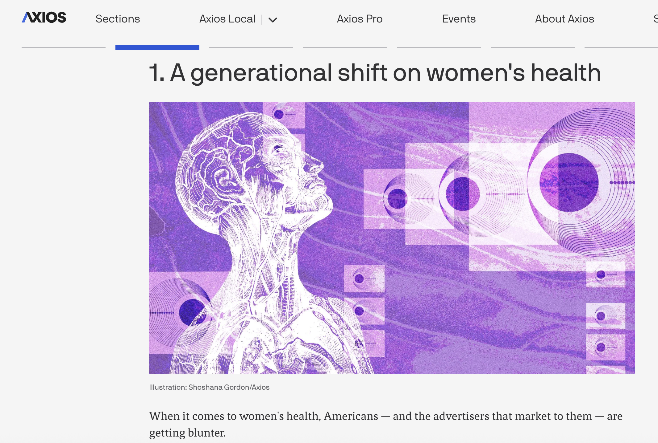 Verywell Health chief medical officer, Dr. Jessica Shepherd, on Axios