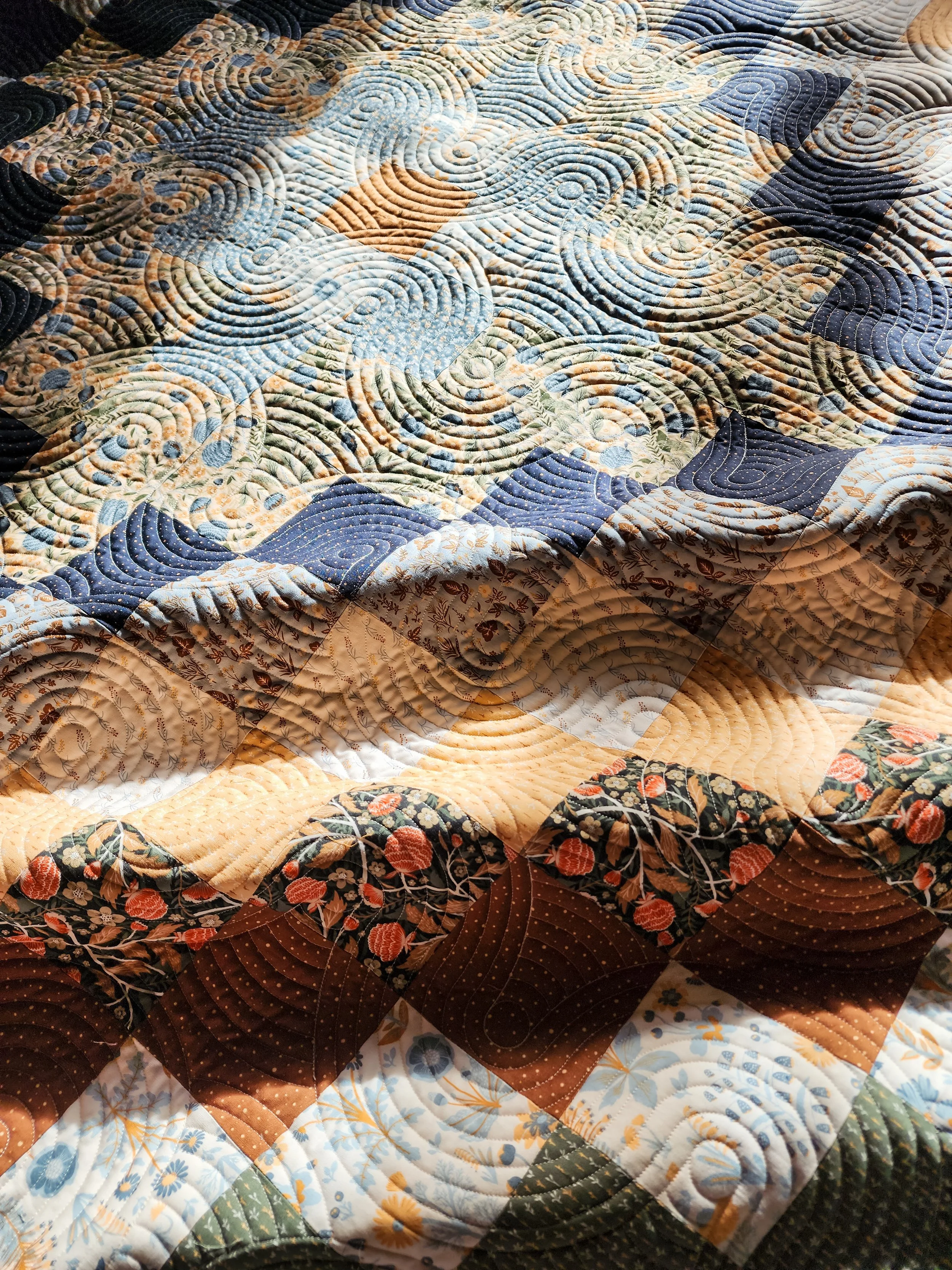 The Perfect Last Minute Handmade Quilt Pattern featuring The Old Garden ...
