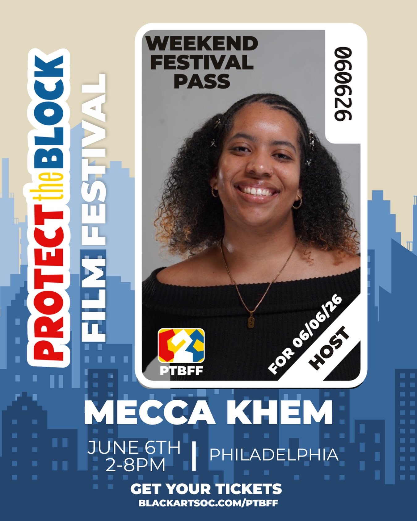 We&rsquo;re beyond excited to welcome @mecca_khem as the official host/moderator of the Protect the Block Film Festival!🏙️

Mecca is a Communications major at Cheyney University 🐺 with a passion for storytelling, social impact, and uplifting commun