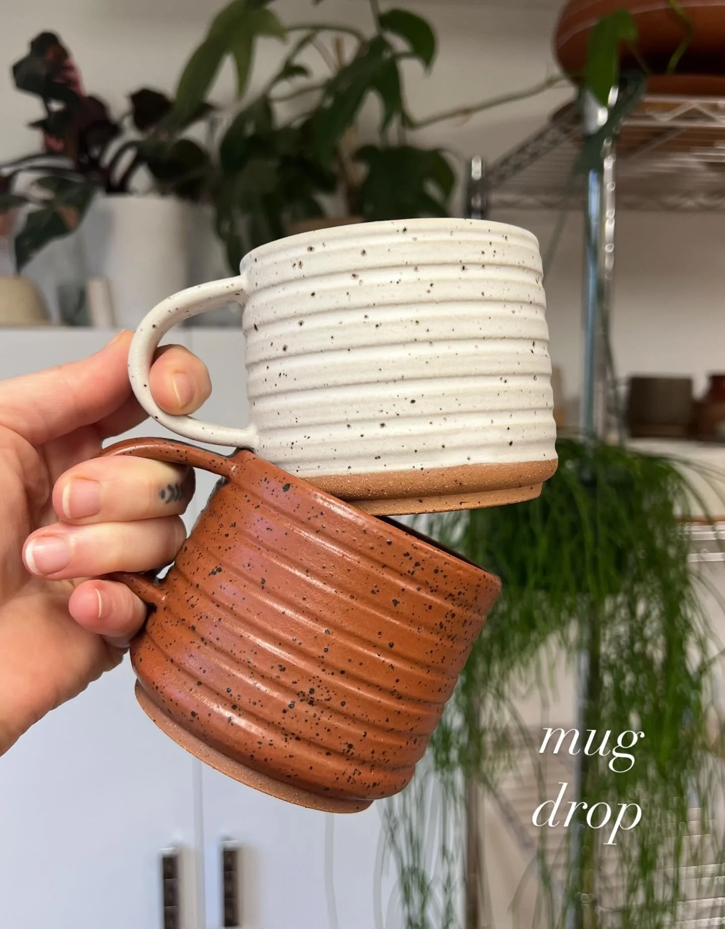 I&rsquo;ve got several mugs in the shop now and hopefully more to come before Xmas. Working on more tomato mugs and bringing back some old stuff that I really enjoyed making and kind of forgot about 🤣