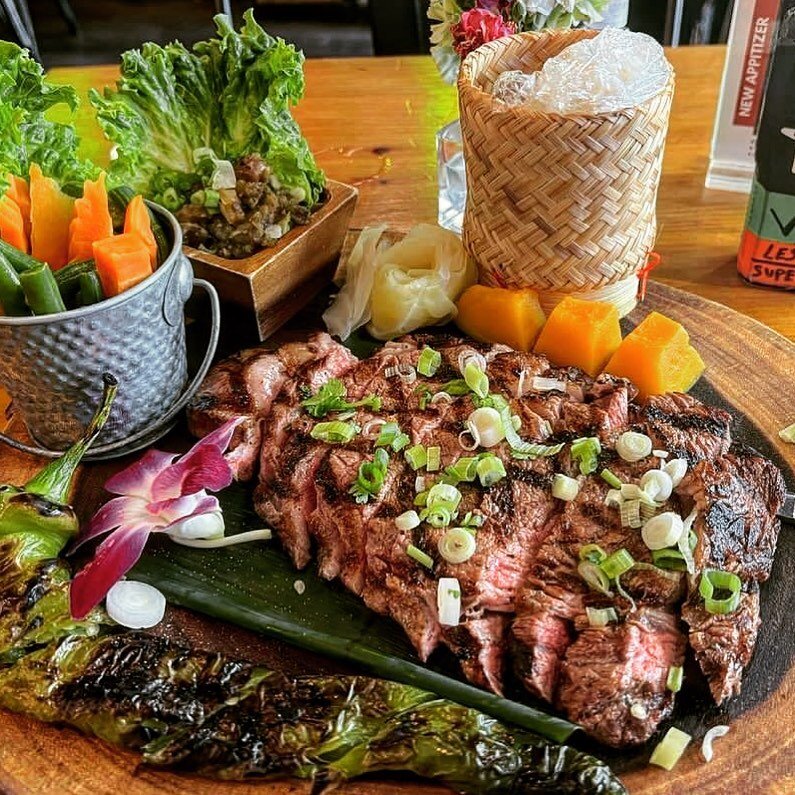 Point of view 📷@newyolkcitylife 

Thank you for capturing yummy steak 🥩❤️

📍Lan Larb Chiangmai 

#lanlarbchiangmai 
☎️ (646) 895-9264
📍227 Centre st. NY
⏰11:30AM-10:00PM

#soho #thaifoodisthebest #bestthaifood #chiangmai #thaistreetfood #nyc #nor
