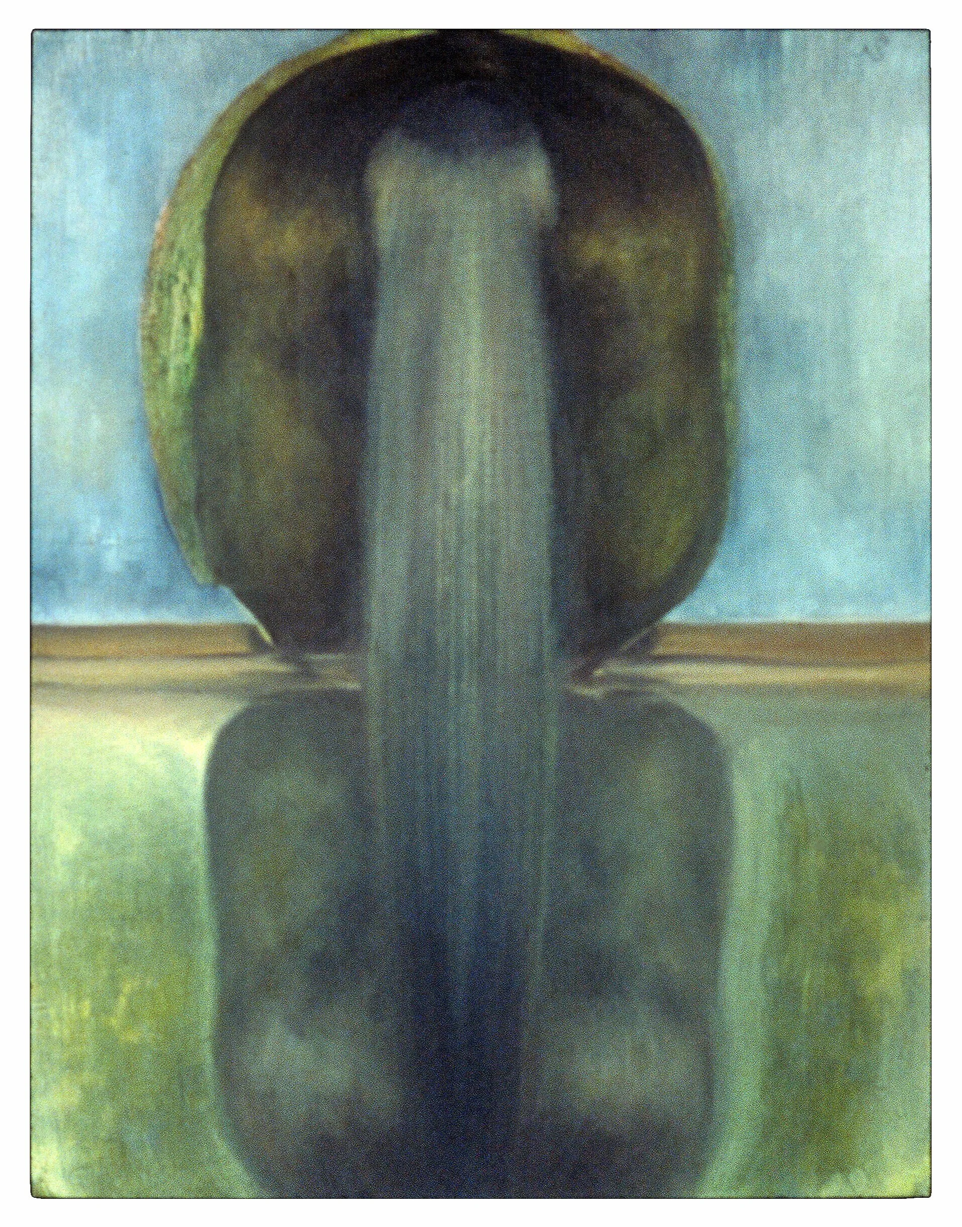 Narcissus. 16.25 X 12.25 inches. oil on canvas. 1991
