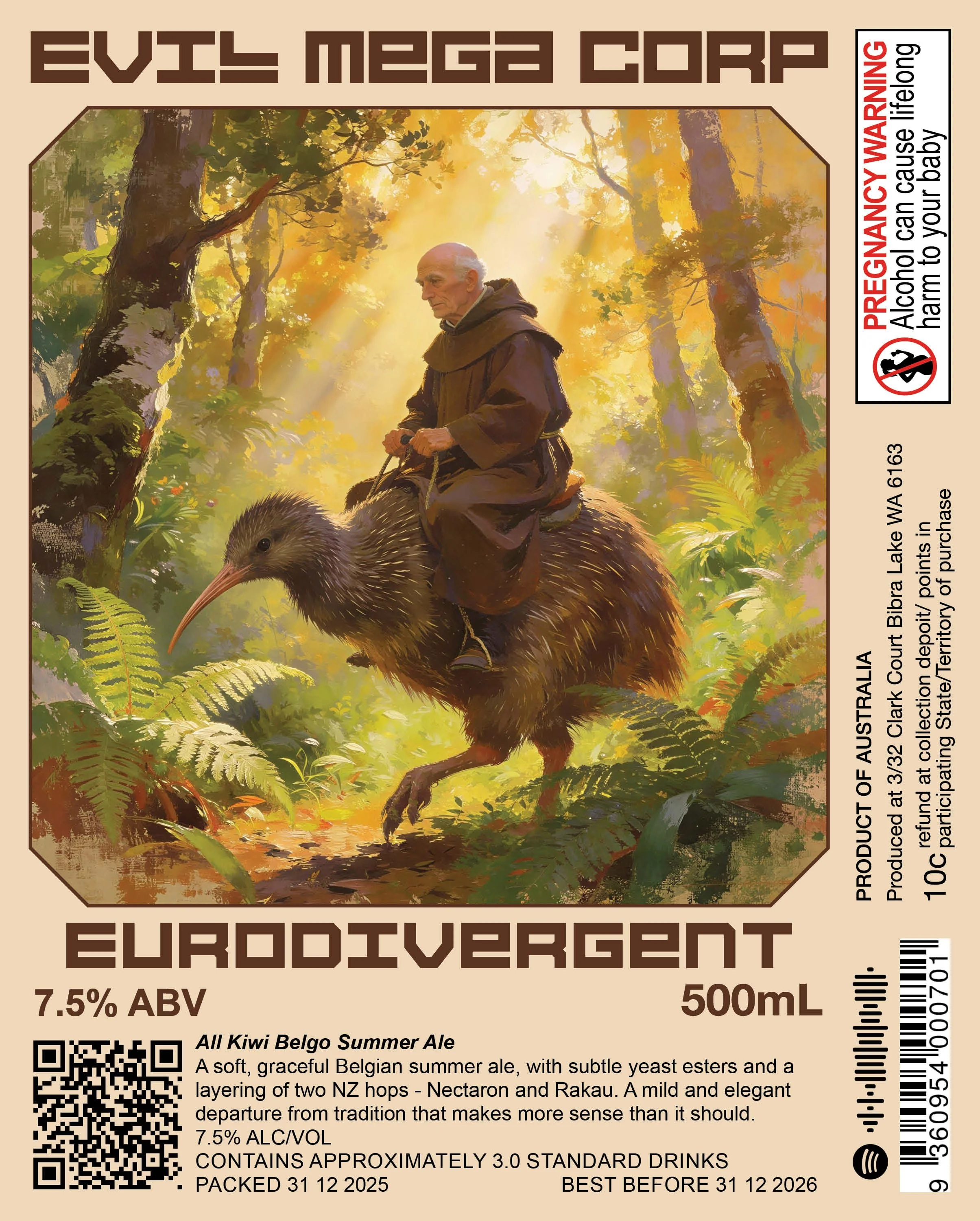 EURODIVERGENT 4 PACK (7.5%)
