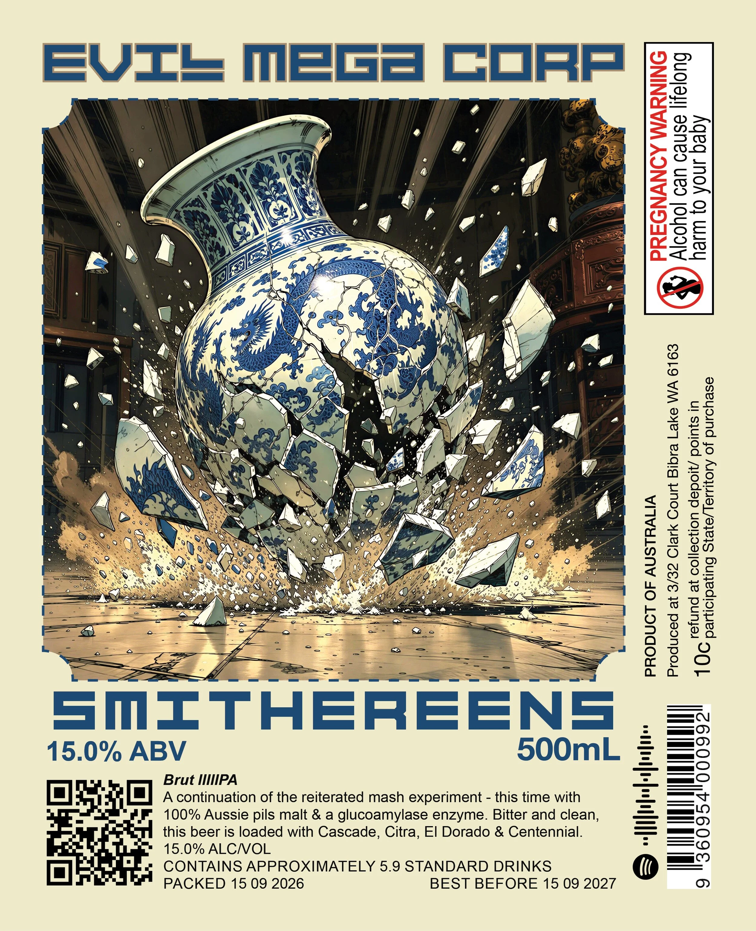 SMITHEREENS 4 PACK (15.0%)