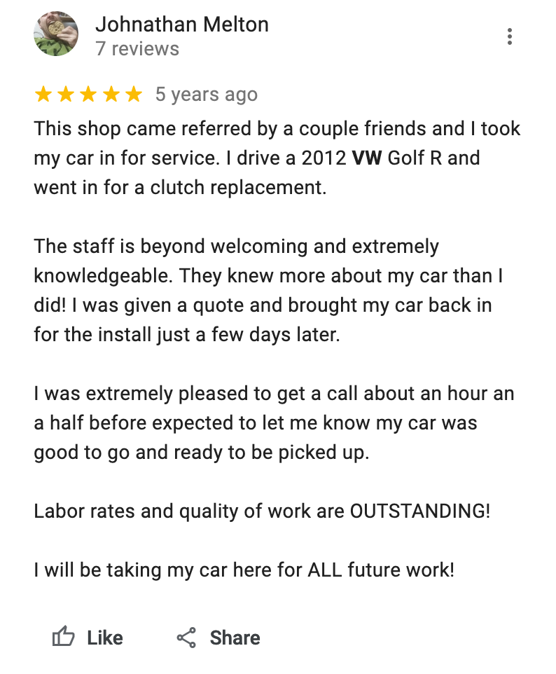 5-star-Volkswagen-mechanic-Northwest Autohaus · 4007 Crater Lake Hwy California OR 97504.png
