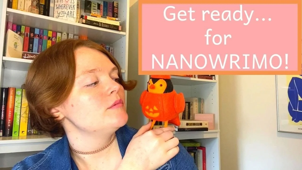 VIDEO: how to prepare to write a novel in one month