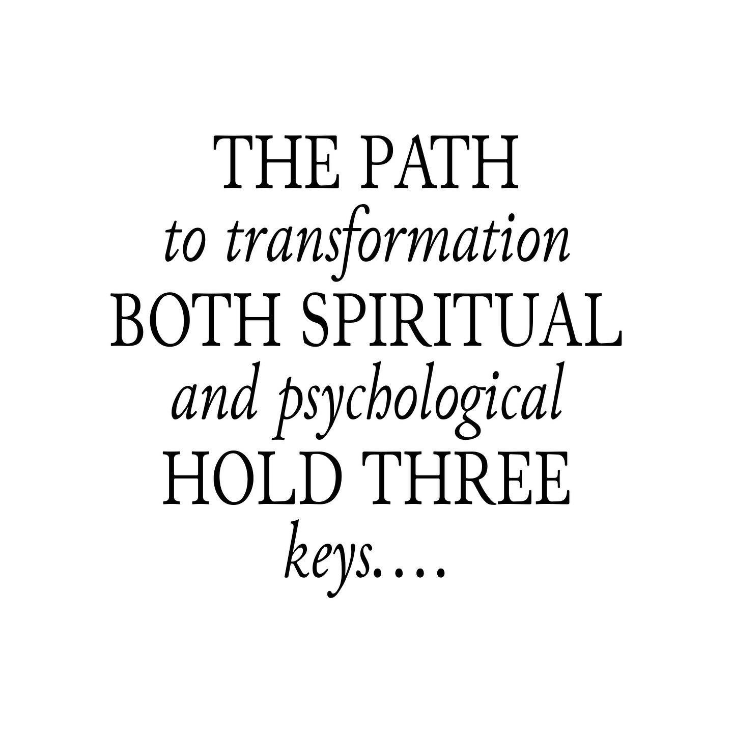 It seems too simple&hellip;meditate on the word day and night, stop all negative talk, thinking and loops, and intentionally speak forth who you are in Christ!  If you want to be not only transformed but deeply connected to the Divine presence of God