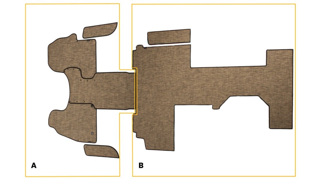 Remote Vans sections A & B