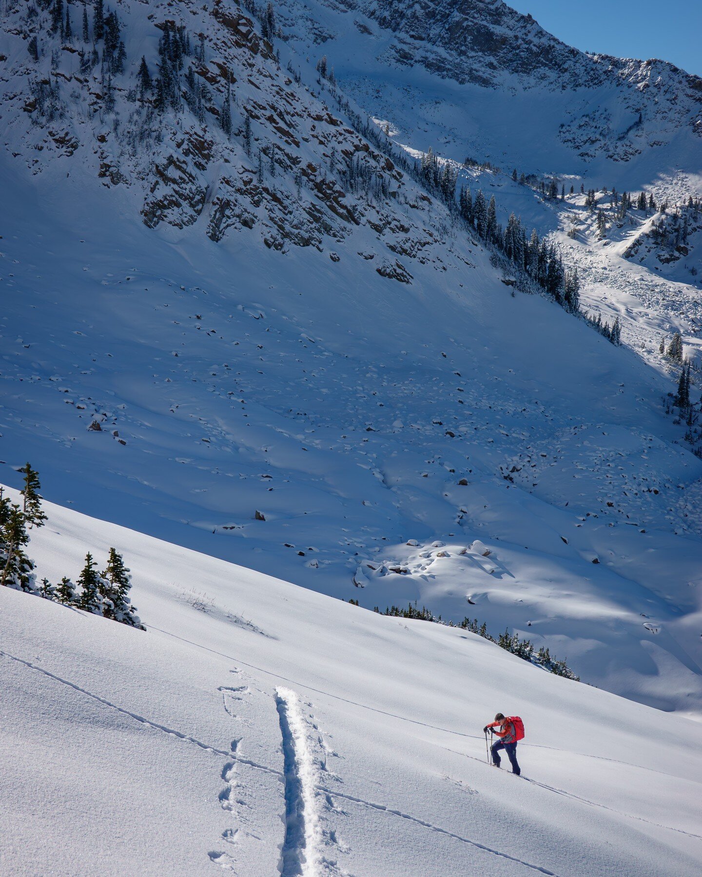 Pleasantly surprised with the conditions. Photo by @pinyon_juniper