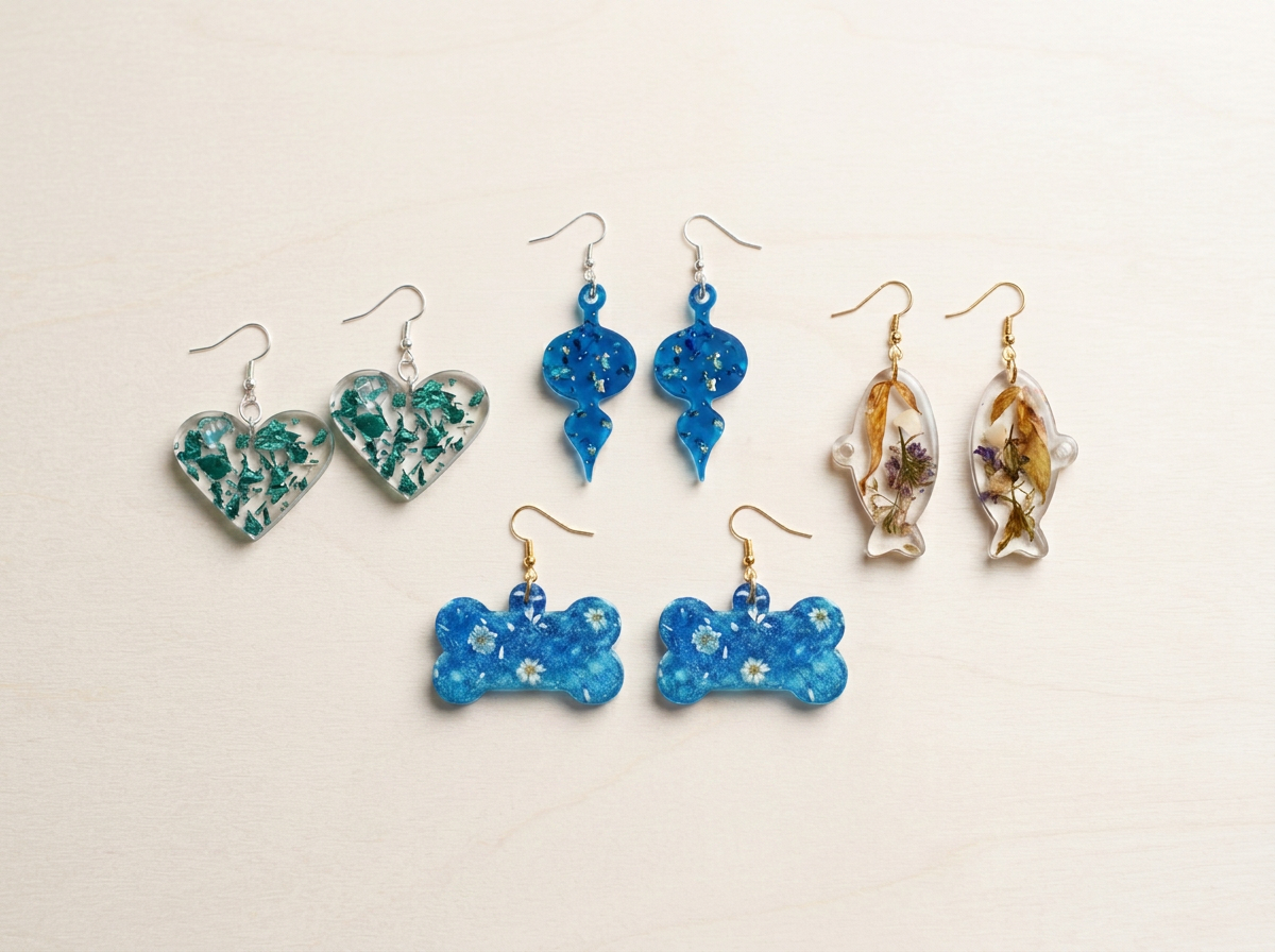 Resin Earrings Class