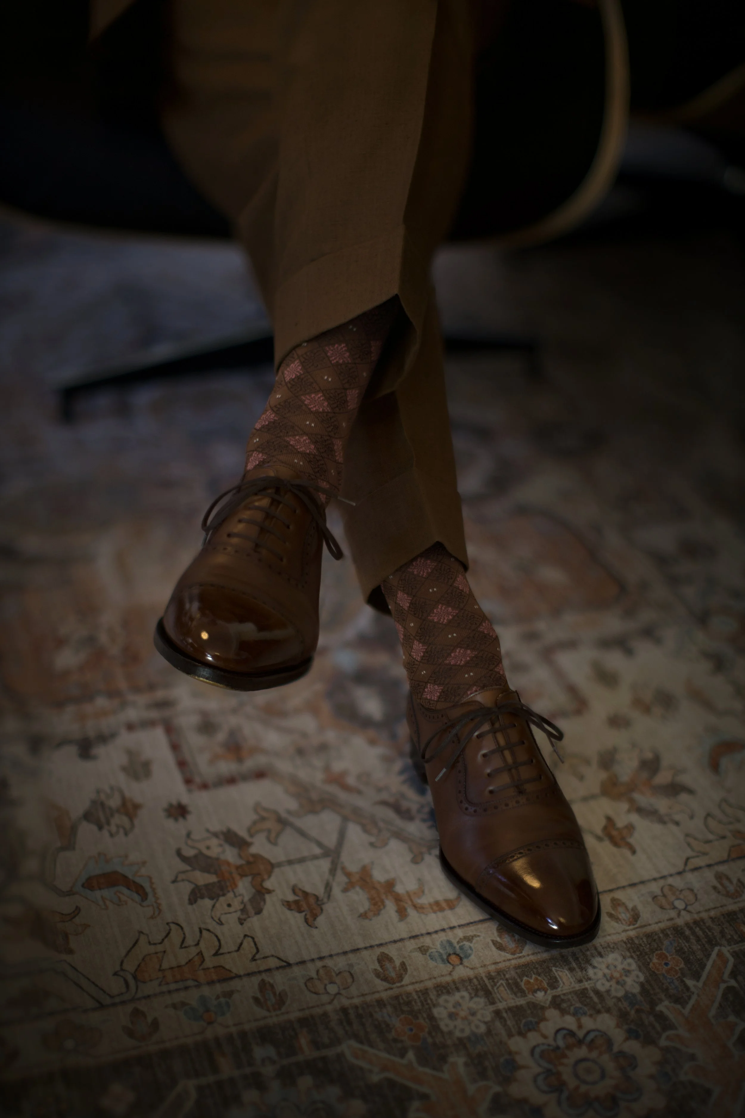 Il Regalo Medallion Socks