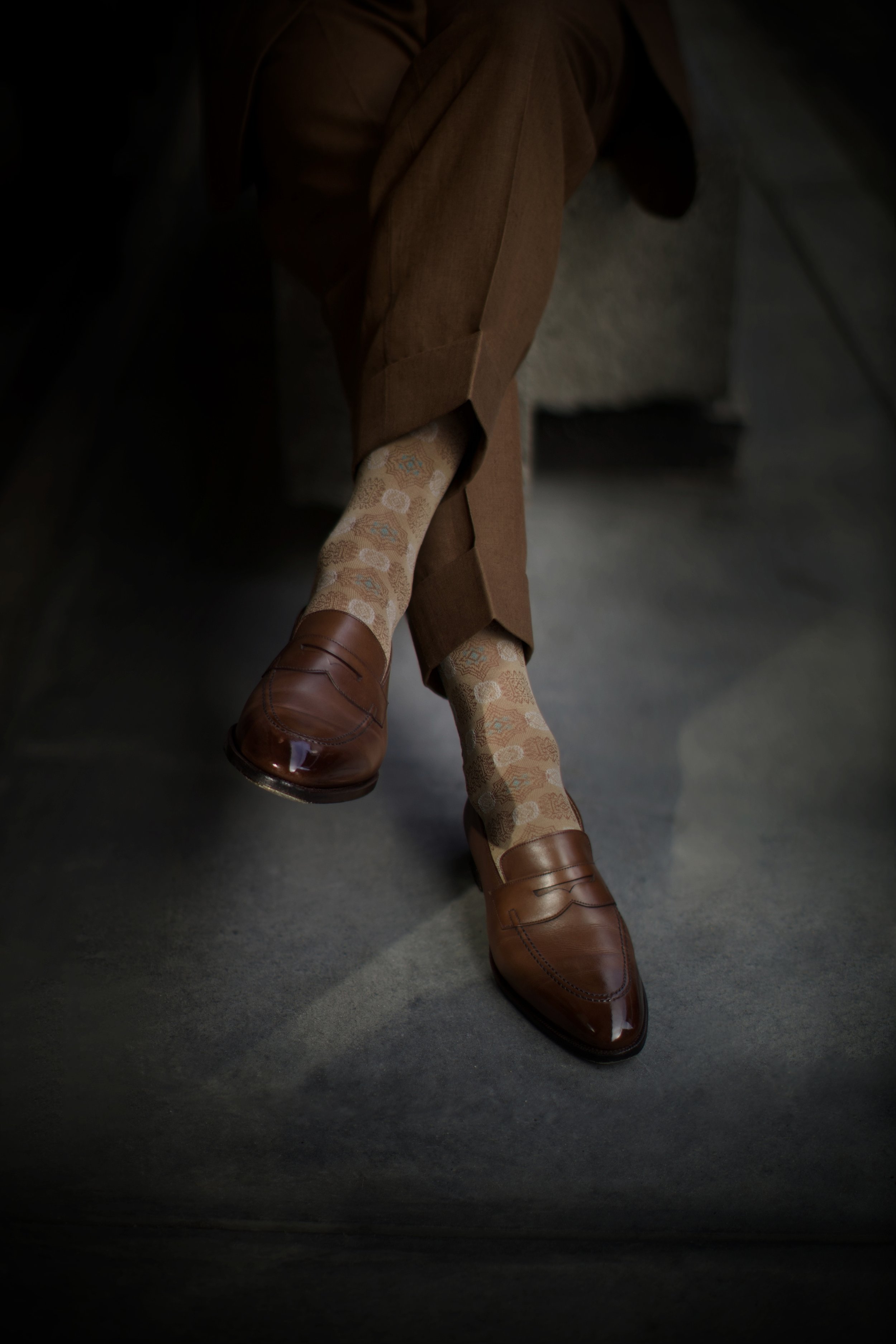 Il Regalo Medallion Socks