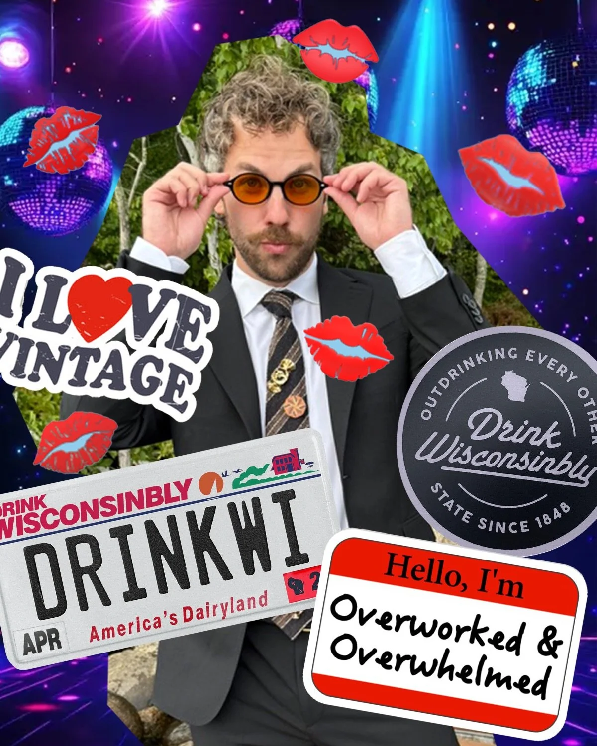 Comment three things you love, we&rsquo;ll start: vintage clothes, kissing our friends, and drinking in excess! 🤪

#pessimisticatbest #comedypodcast #culturepodcast #hookupculture #drinkwisconsinbly