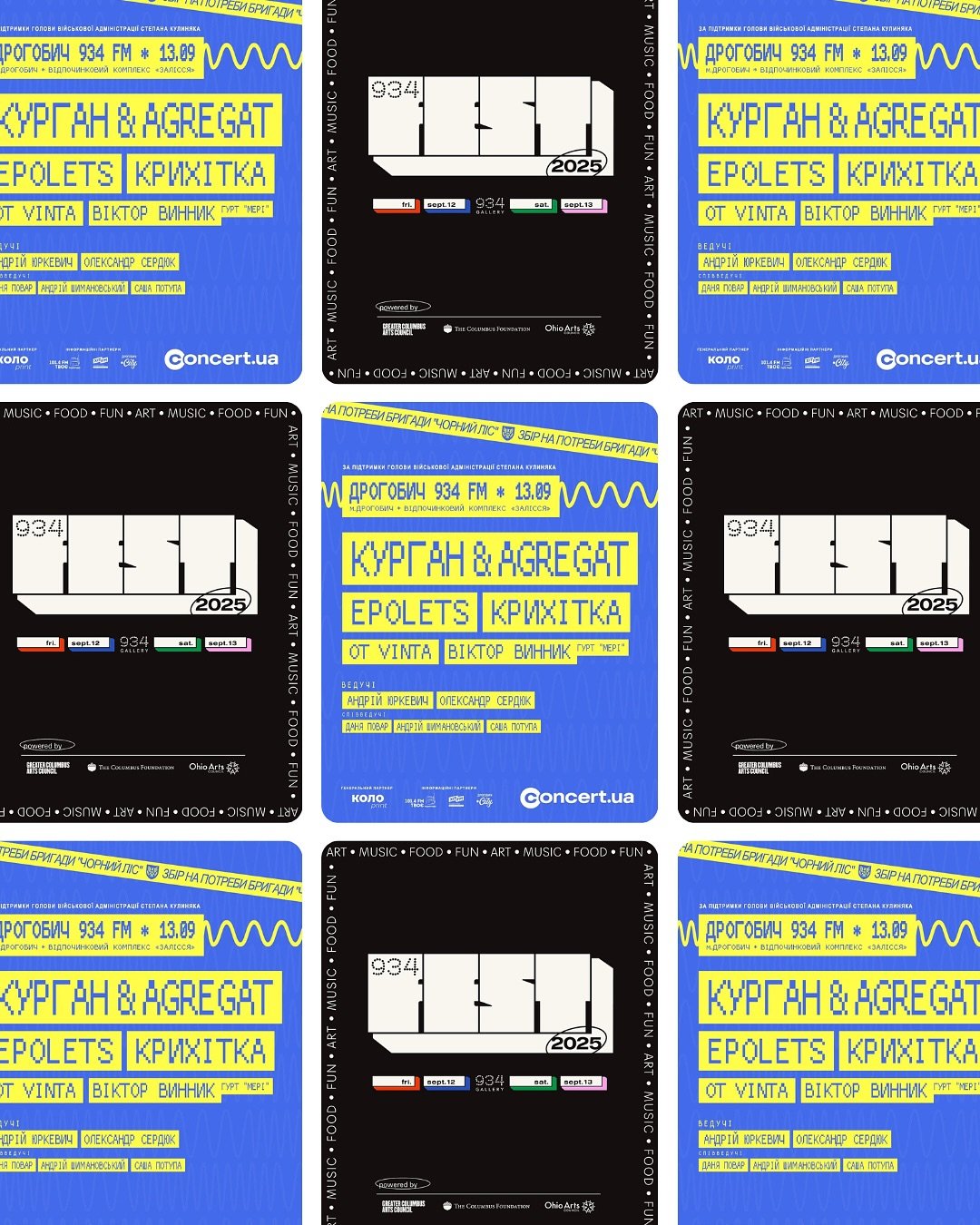 The wildest thing to come out of this year&rsquo;s @934fest was making an unexpected friendship overseas 🇺🇦 We discovered that there was another art, music, and culture festival also called &ldquo;934 Festival&rdquo; happening the EXACT same dates 