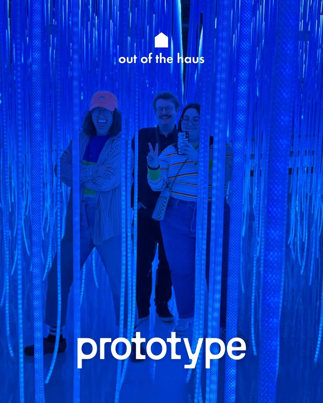 We had a blast exploring @prototype.museum, a new ~experimental~ museum in Columbus. Created by @roto.group, Prototype is a playground full of immersive supersensory experiences. Thank you @helloamandathompson for the VIP tour 😉 #outofthehaus #colum