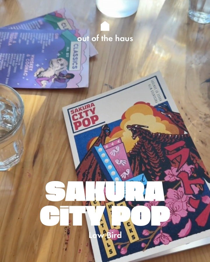 🌸 We had to get out of the haus for one of our most favorite pop-ups in Columbus &mdash; @lawbirdbar&rsquo;s annual Sakura City Pop! Delicious drinks, bites, and vibes~ 

#sakuraseason #japanesecitypop